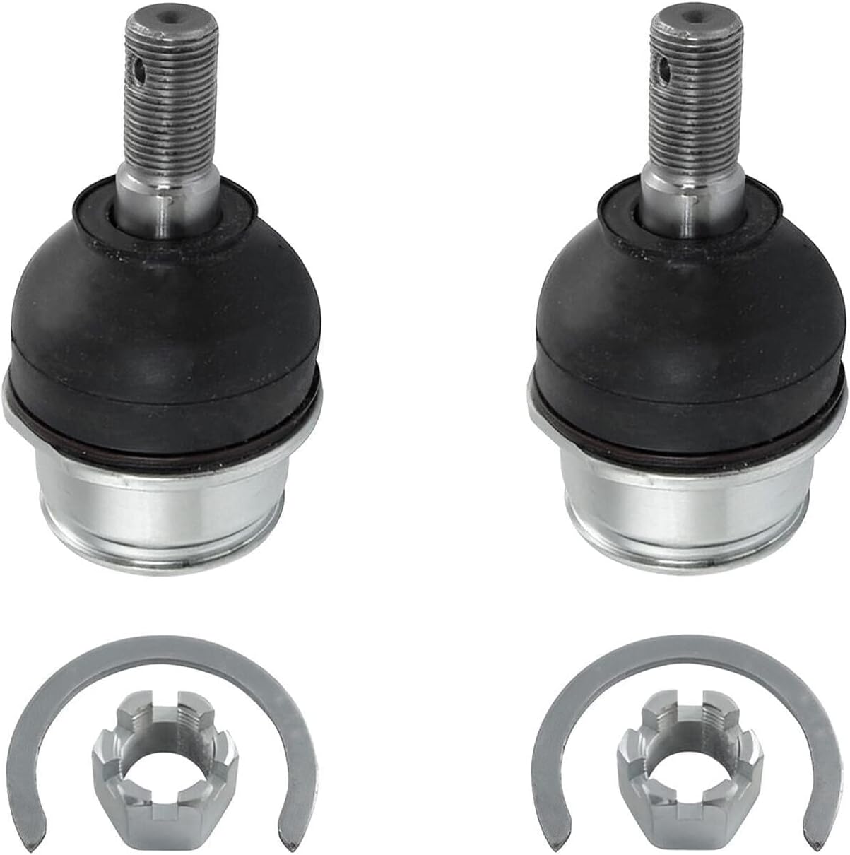 Detroit Axle - Front Tie Rods Lower Ball Joints for 08-19 Toyota Sequoia Tundra — image 7