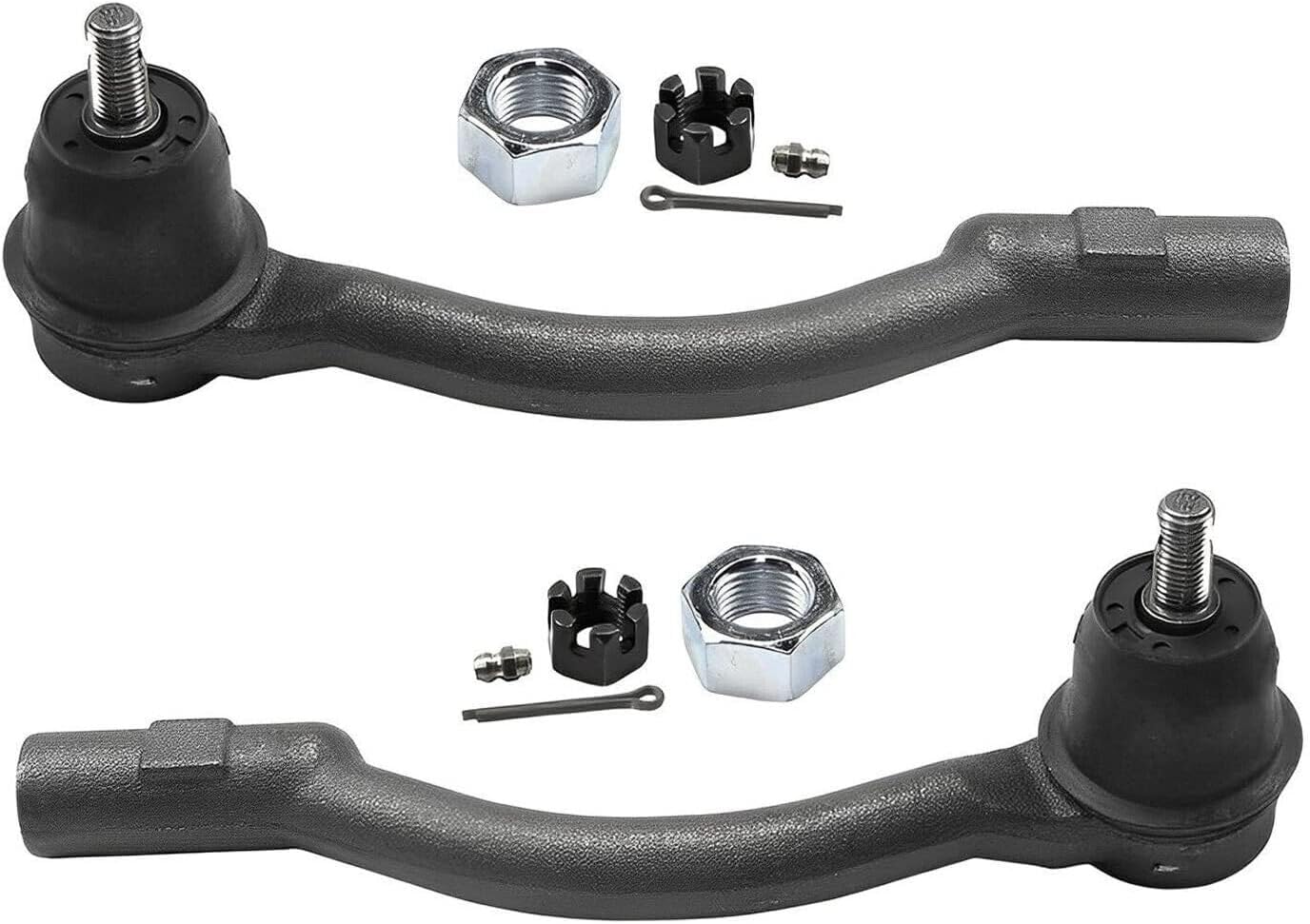 Detroit Axle - Front Inner Outer Tie Rods Lower Ball Joints for 2012-17 Kia Rio — image 4