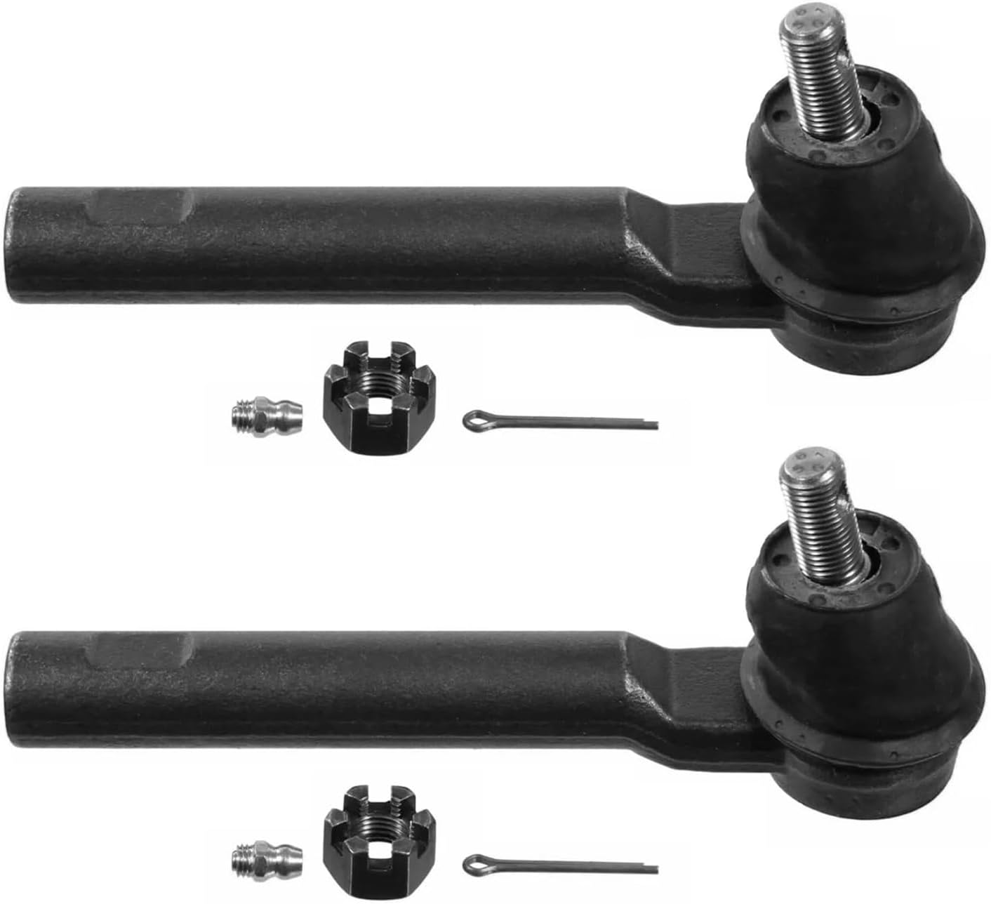 Detroit Axle - Front Tie Rods Lower Ball Joints for 2007-2011 Honda CR-V — image 5