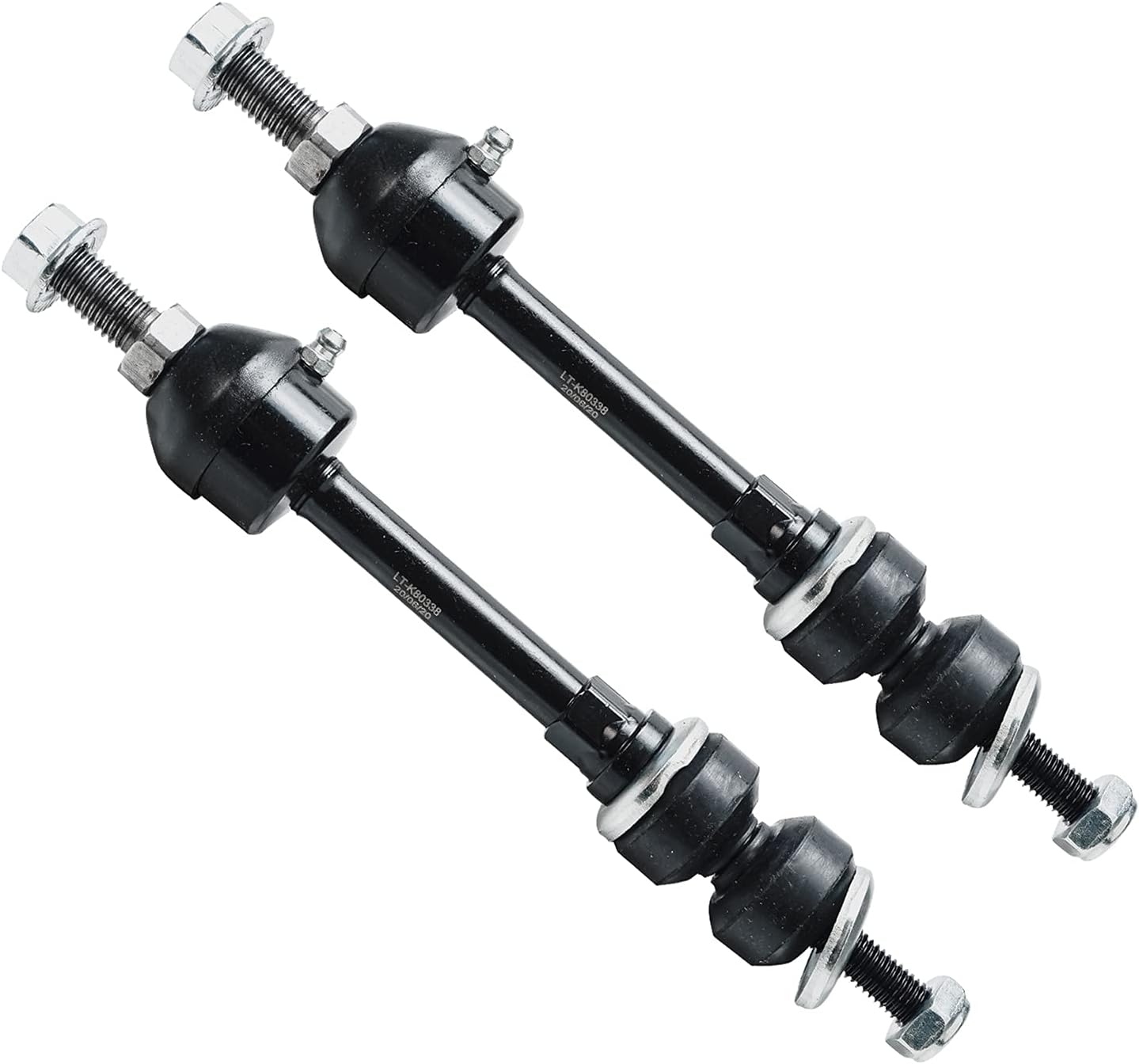 Detroit Axle - 4WD Front Tie Rods Sway Bar Links Boots for Ford F-150 Mark LT — image 6