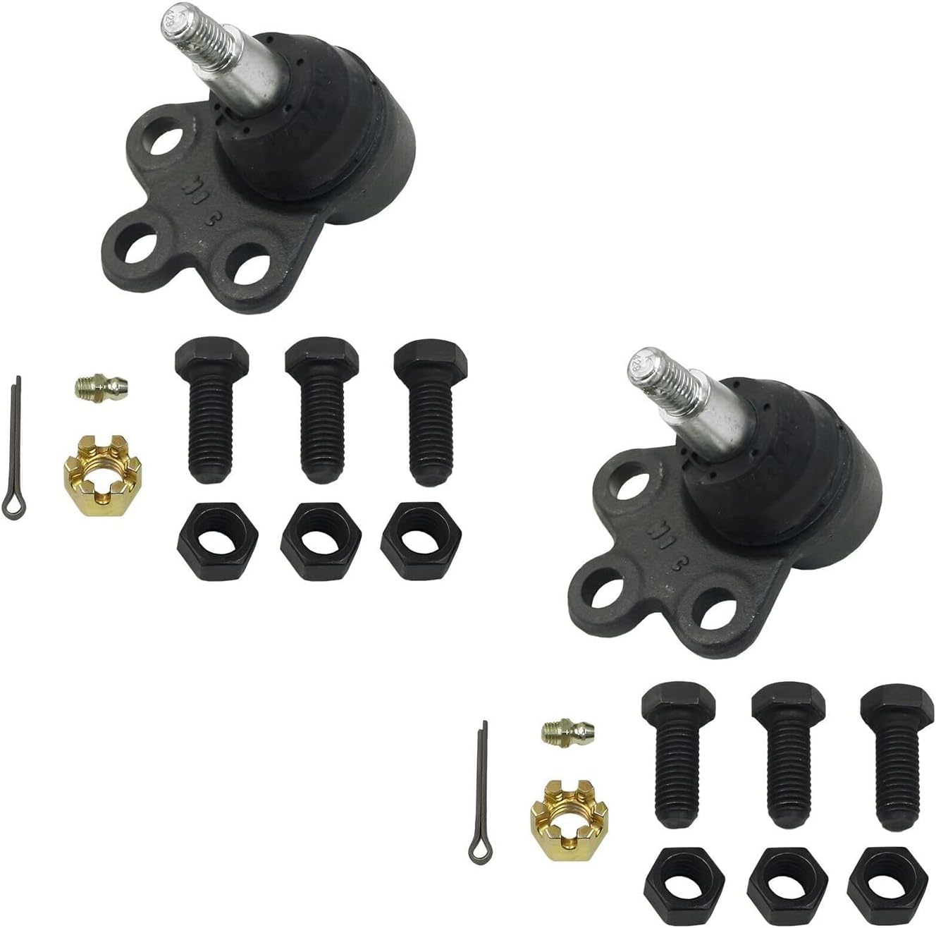 Detroit Axle - Front Tie Rods Sway Bars Lower Ball Joints for Equinox Terrain — image 7