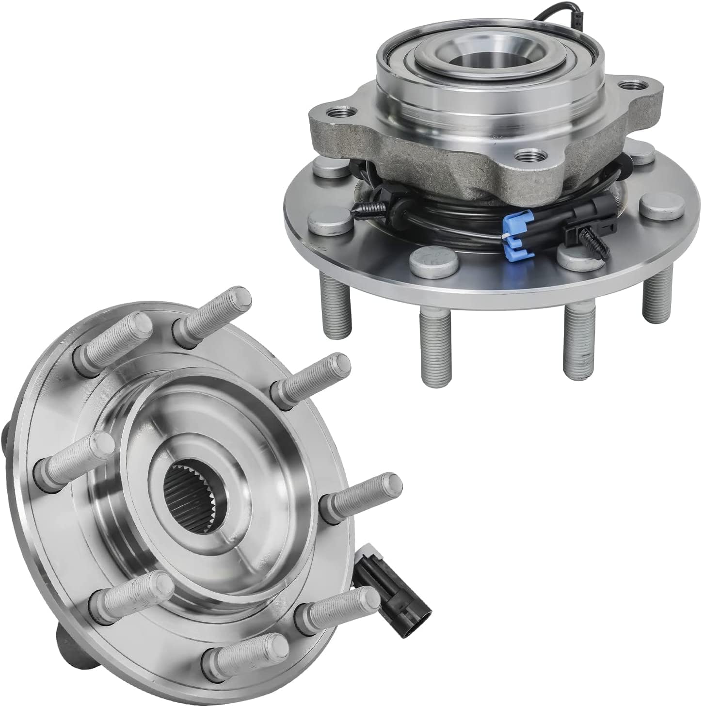 Detroit Axle - Front Wheel Hubs Sway Bars Kit for 2007-2010 GMC Sierra 3500 HD — image 4