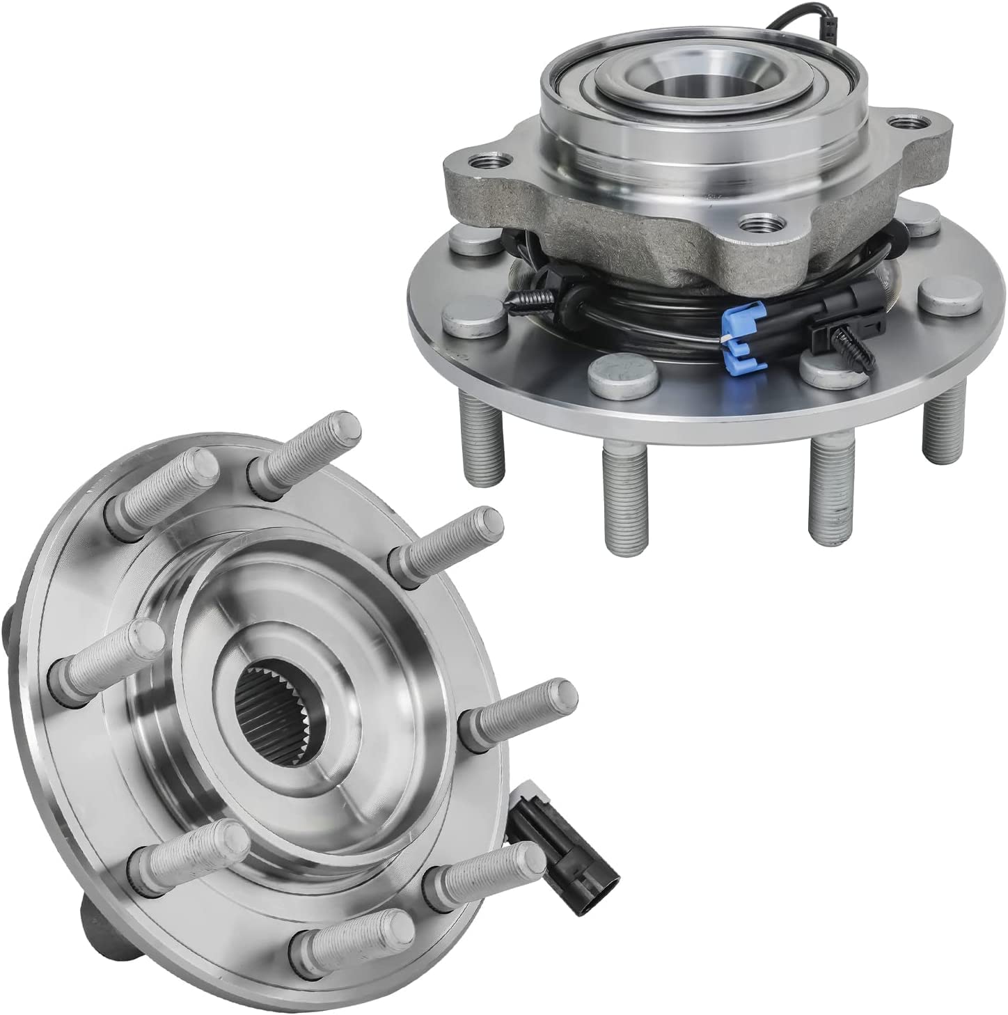 Detroit Axle - Front Wheel Hubs Sway Bars Kit for 2007-2010 GMC Sierra 3500 HD — image 4