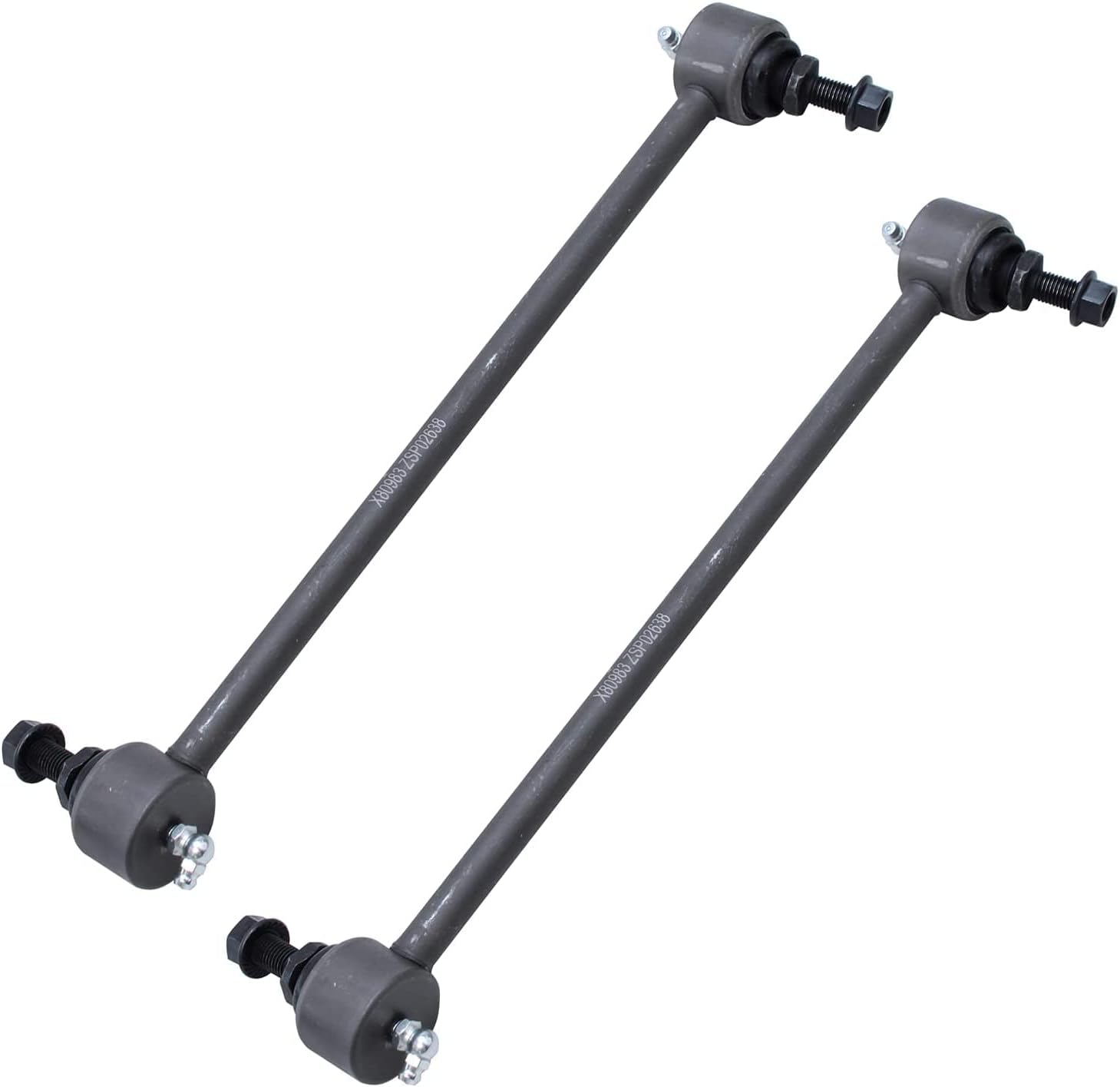 Detroit Axle - Front Wheel Hubs Sway Bars Tie Rods Kit for Volvo C70 S70 V70 — image 7