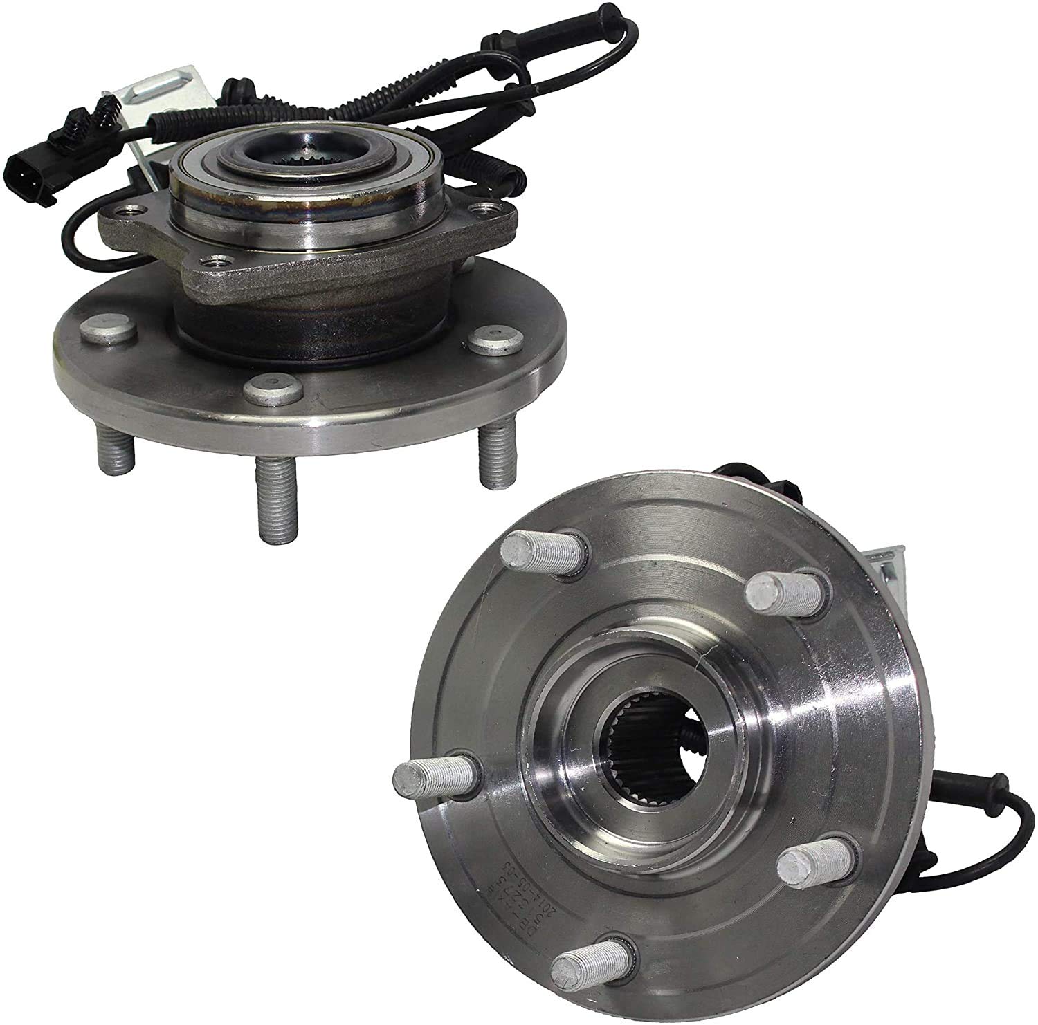 Detroit Axle - Front Wheel Hub and Bearings for Chrysler Town  Country Routan — image 4