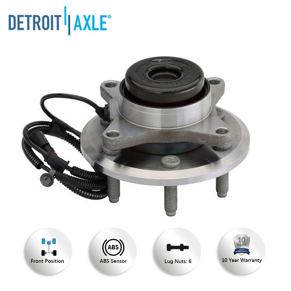 Detroit Axle - 2WD Front Wheel Hubs Sway Bars Kit for 2011-2014 Ford Expedition — image 9