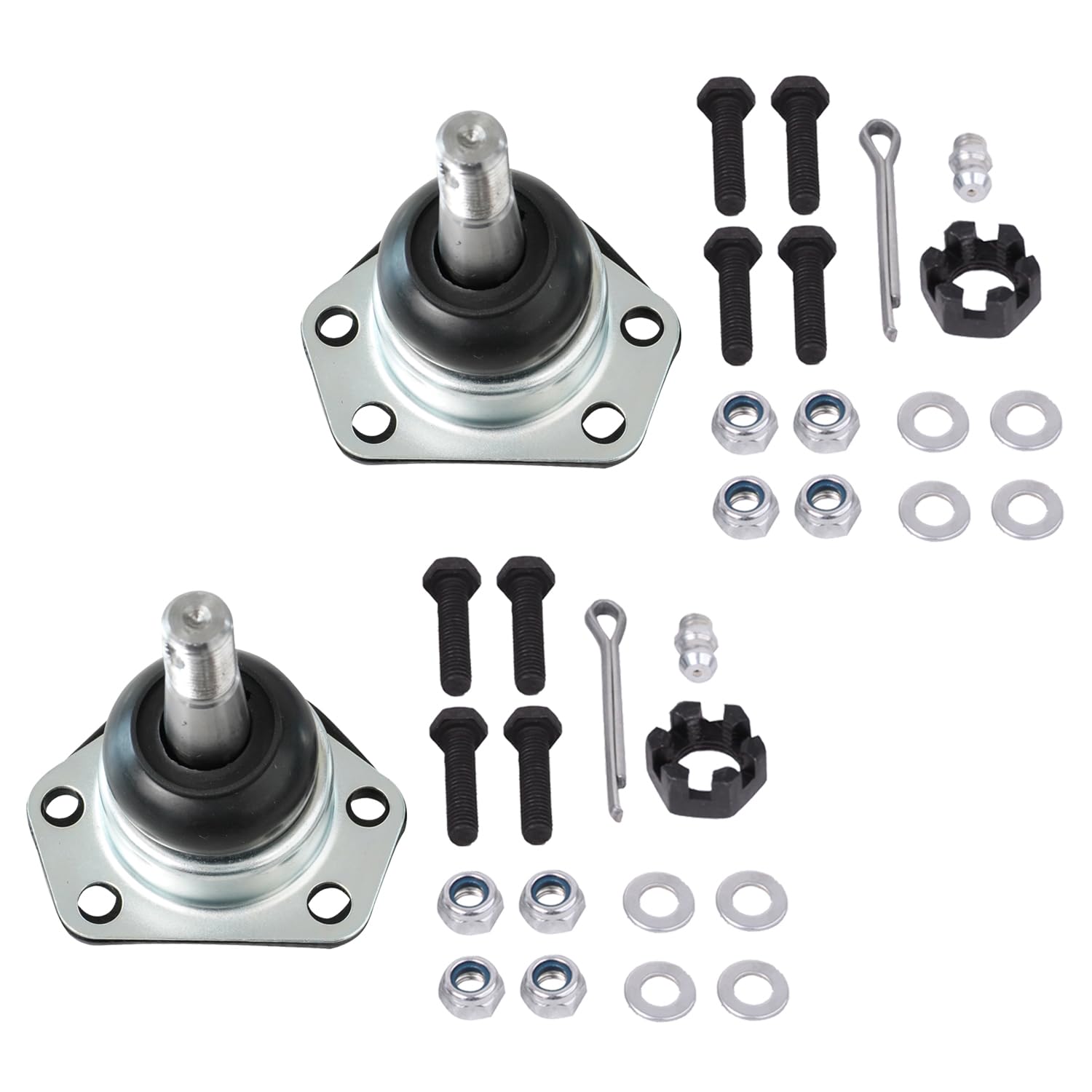 Detroit Axle - RWD Front Wheel Hubs Lower Ball Joints Kit for Dodge Ram 1500 — image 7