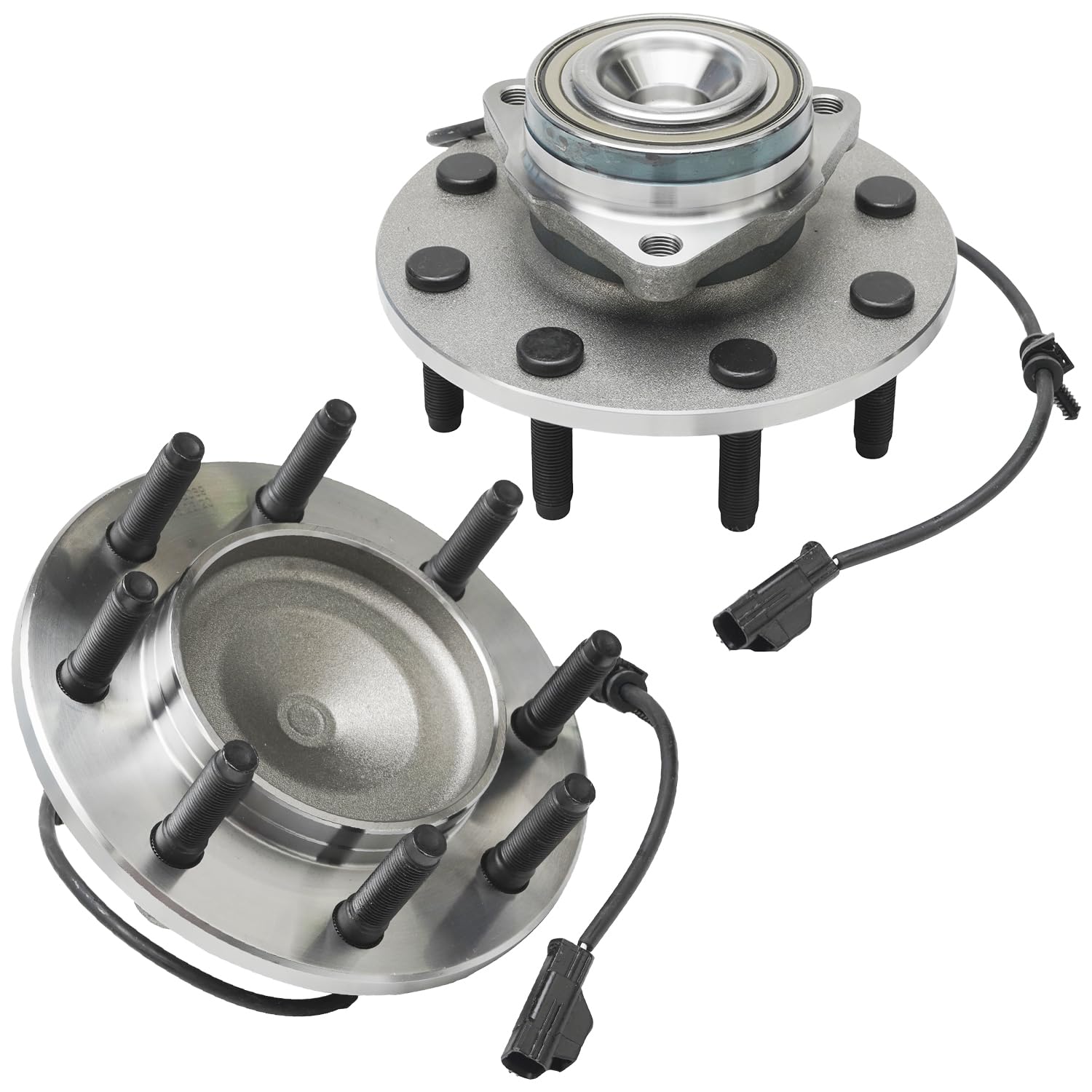 Detroit Axle - 2WD Front Wheel Hubs Tie Rods Kit for 2003-2005 Dodge Ram 2500 — image 4