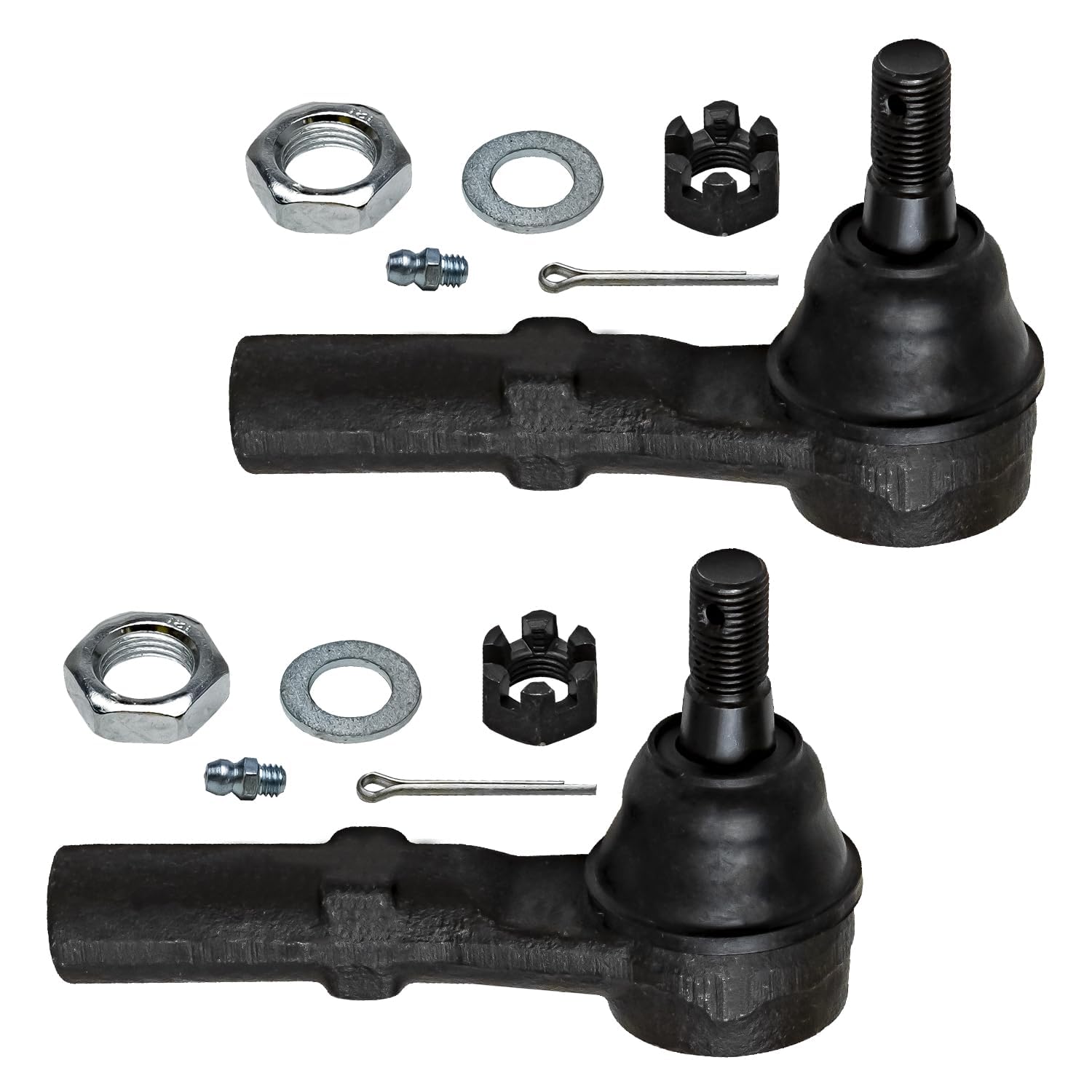 Detroit Axle - 2WD Front Wheel Hubs Tie Rods Kit for 2003-2005 Dodge Ram 2500 — image 5