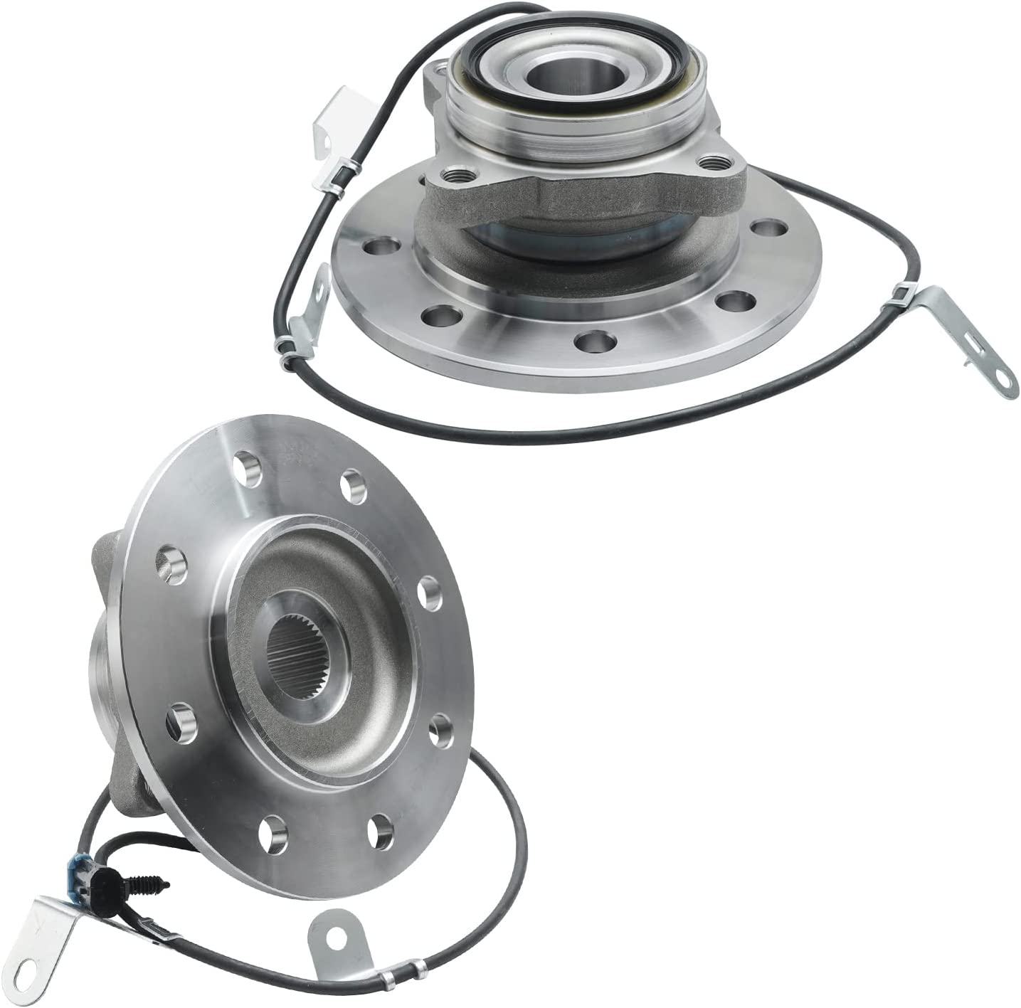 Detroit Axle - 4WD Front Wheel Hubs Sway Bar Kit for Chevy GMC K1500 K2500 K3500 — image 4
