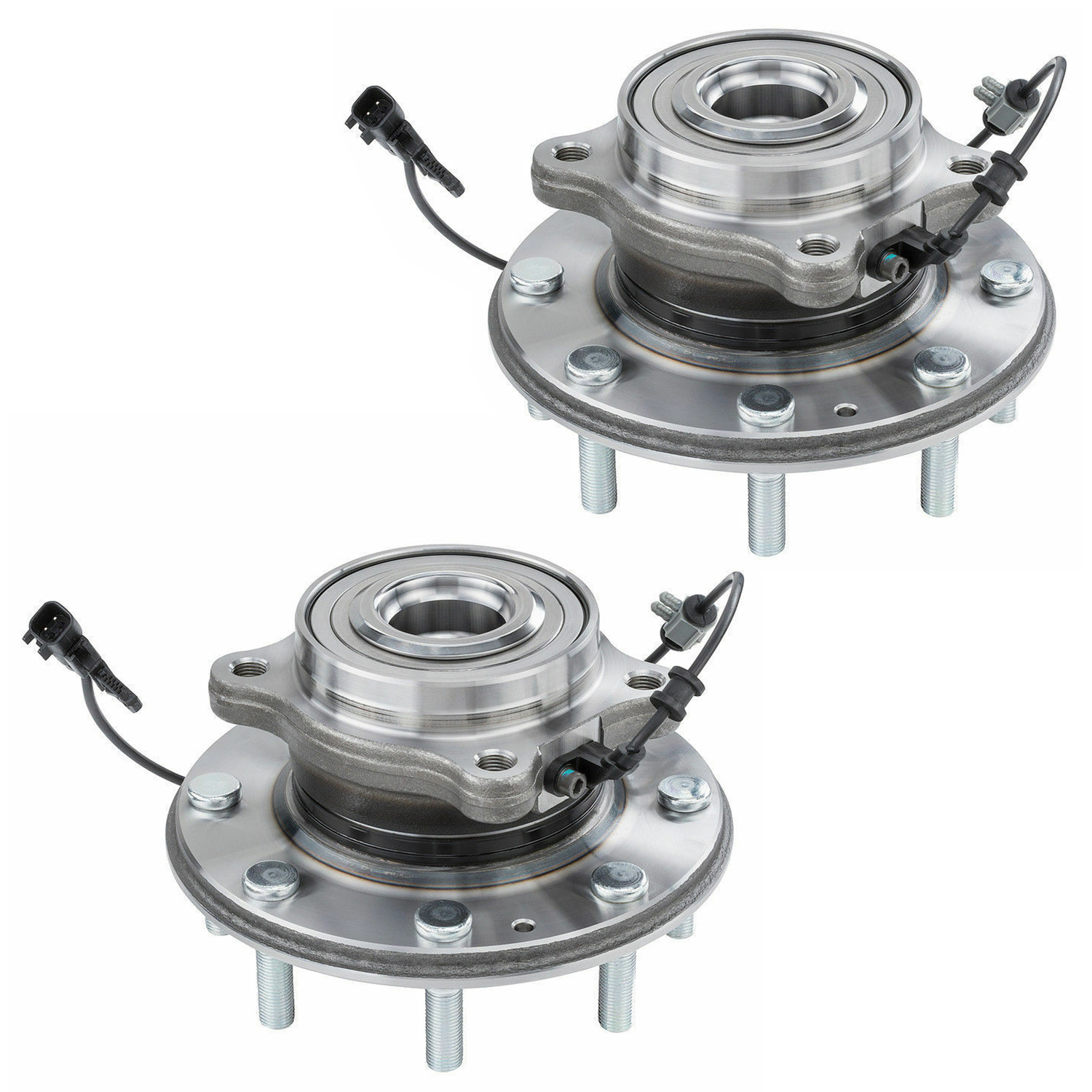 Detroit Axle - 4WD Front Wheel Hub and Bearings for 2011 - 15 Silverado 2500 HD — image 4