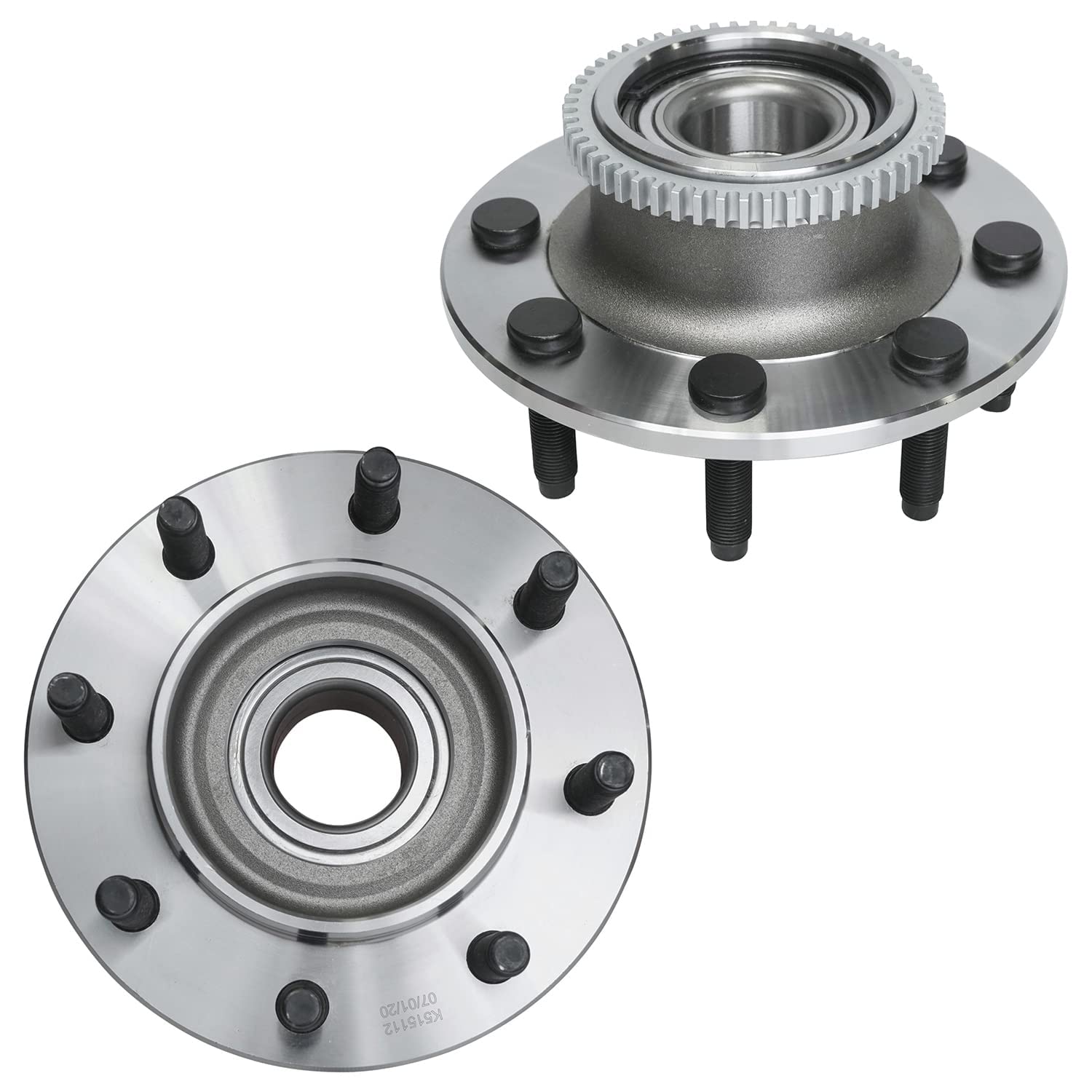 Detroit Axle - 2WD Front Wheel Hubs Tie Rods for 2000-2002 Dodge Ram 2500 3500 — image 4