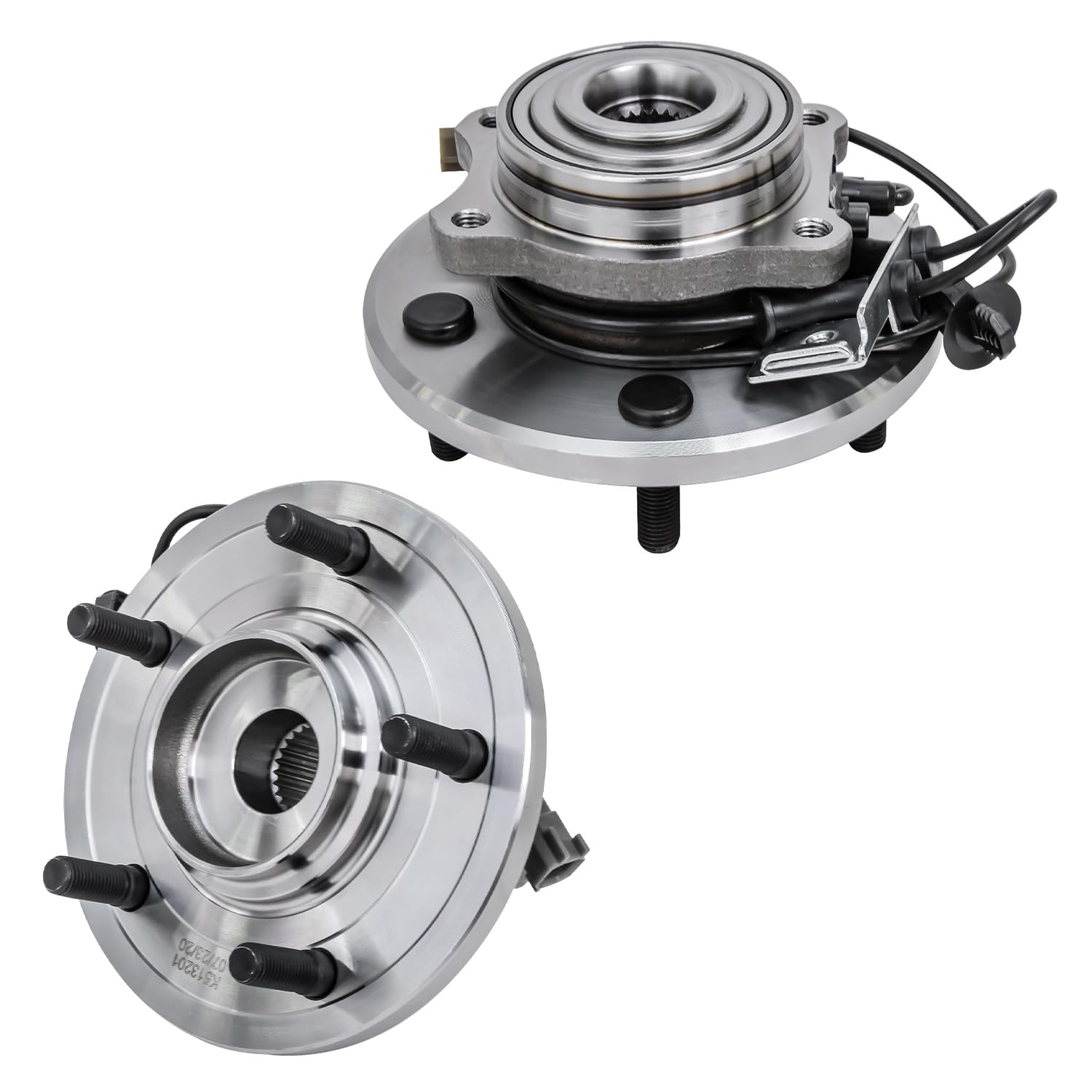 Detroit Axle - Front Wheel Hub  Bearings Tie Rods for 2004-06 Chrysler Pacifica — image 4