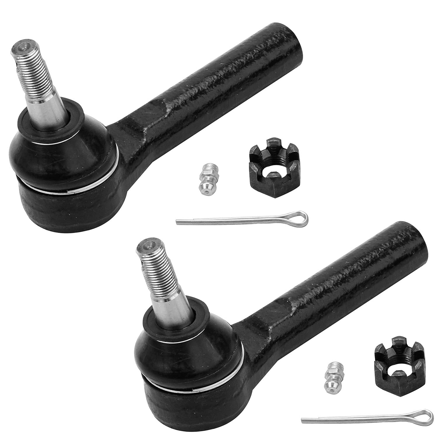 Detroit Axle - Front Wheel Hub  Bearings Tie Rods for 2004-06 Chrysler Pacifica — image 5