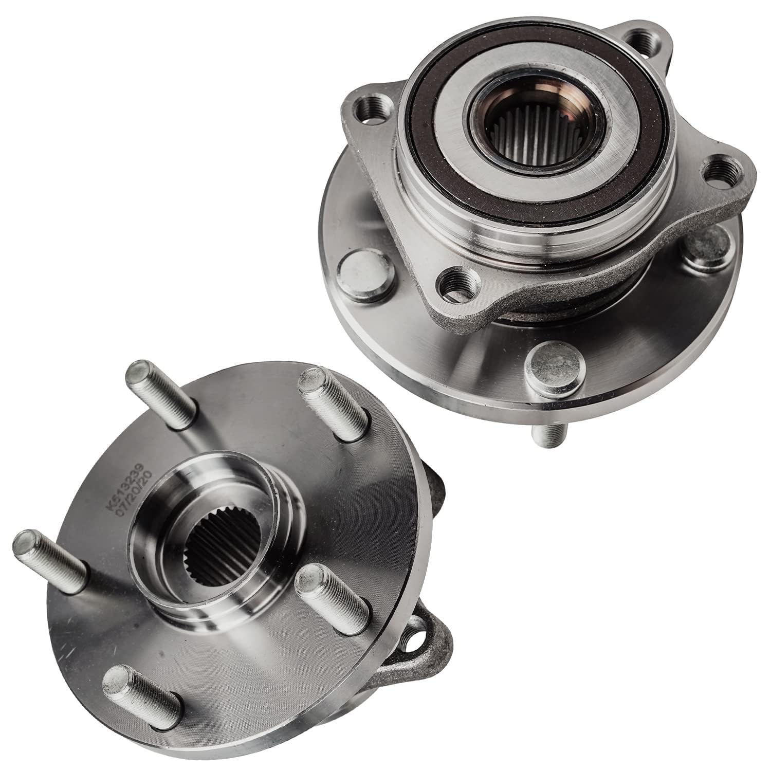 Detroit Axle - Front Wheel Hubs Sway Bars Tie Rods Kit for Subaru B9 Tribeca — image 4