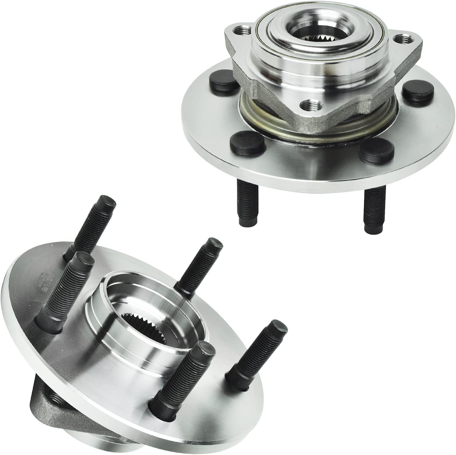 Detroit Axle - Front Wheel Hubs Lower Ball Joints for 2002-2005 Dodge Ram 1500 — image 4