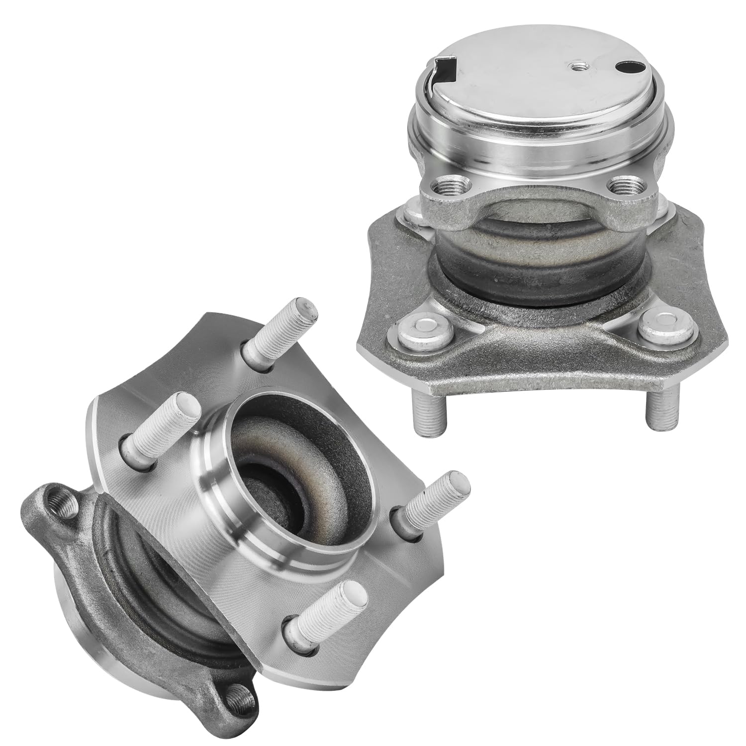Detroit Axle - Front  Rear Wheel Hubs Sway Bars Kit for 2007-2012 Nissan Sentra — image 4