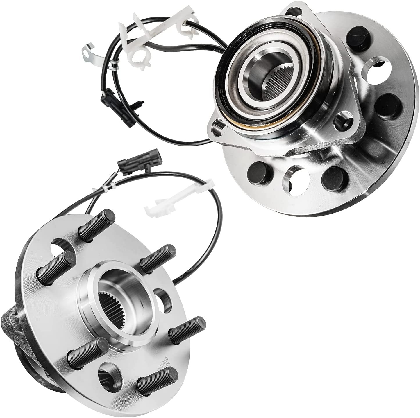 Detroit Axle - Front Wheel Hub and Bearings Kit for Chevy GMC K1500 K2500 4WD — image 4