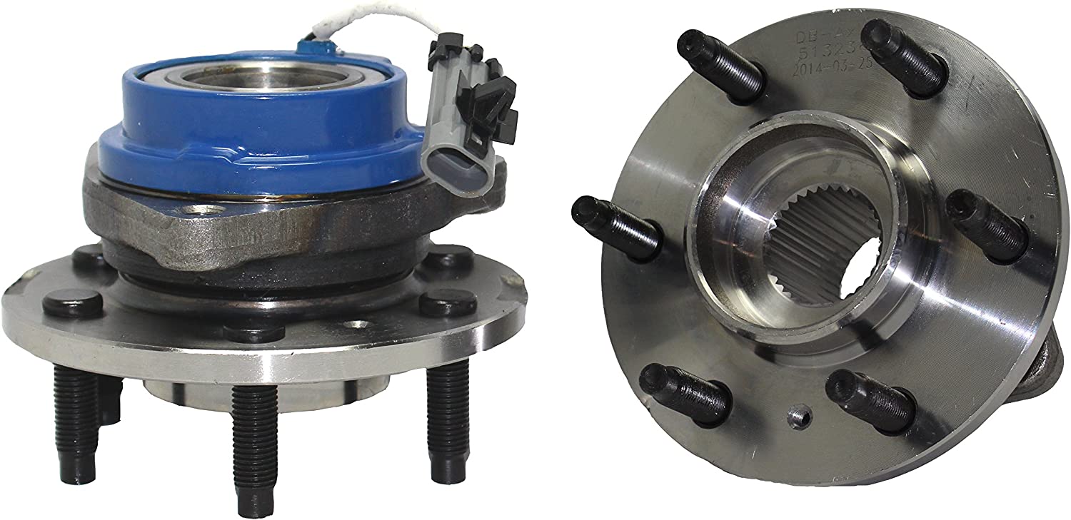 Detroit Axle - Front Wheel Hubs Kit for 2006-2008 Terraza Uplander Montana Relay — image 7
