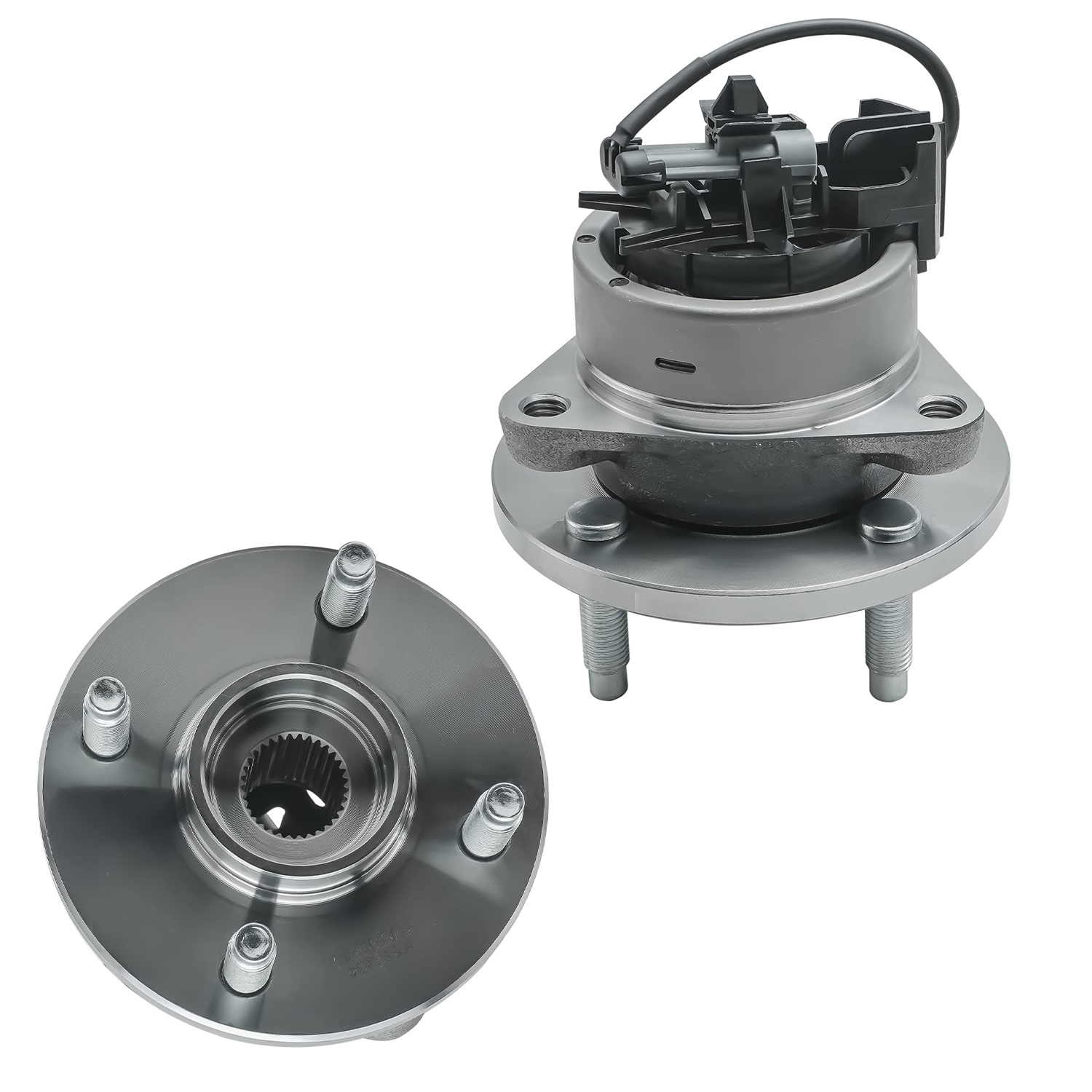 Detroit Axle - Front Wheel Hubs Lower Ball Joints Kit for Pontiac G5 Saturn Ion — image 4