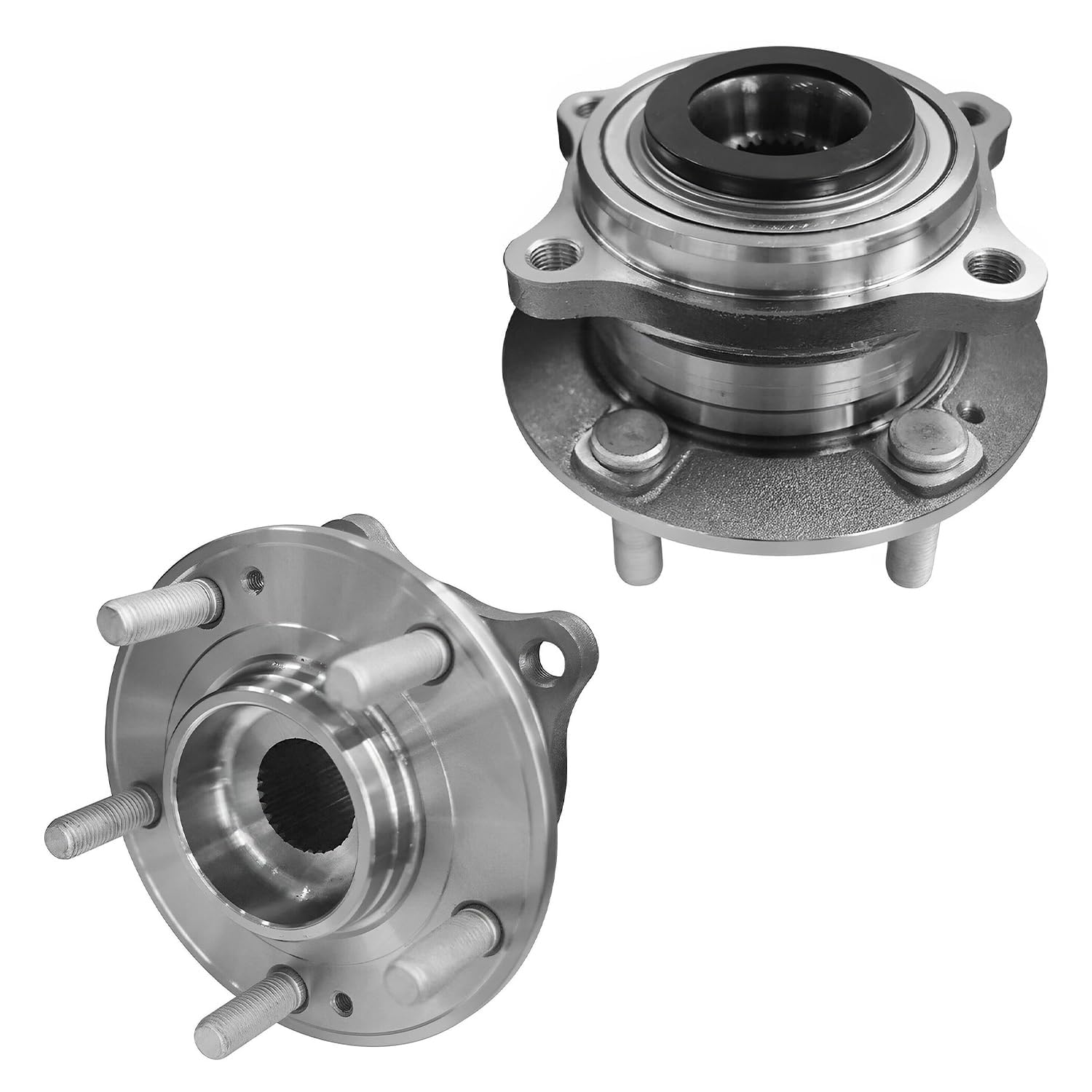 Detroit Axle - Front Wheel Hubs Ball Joints Sway Bars Tie Rods for Sonata Optima — image 4