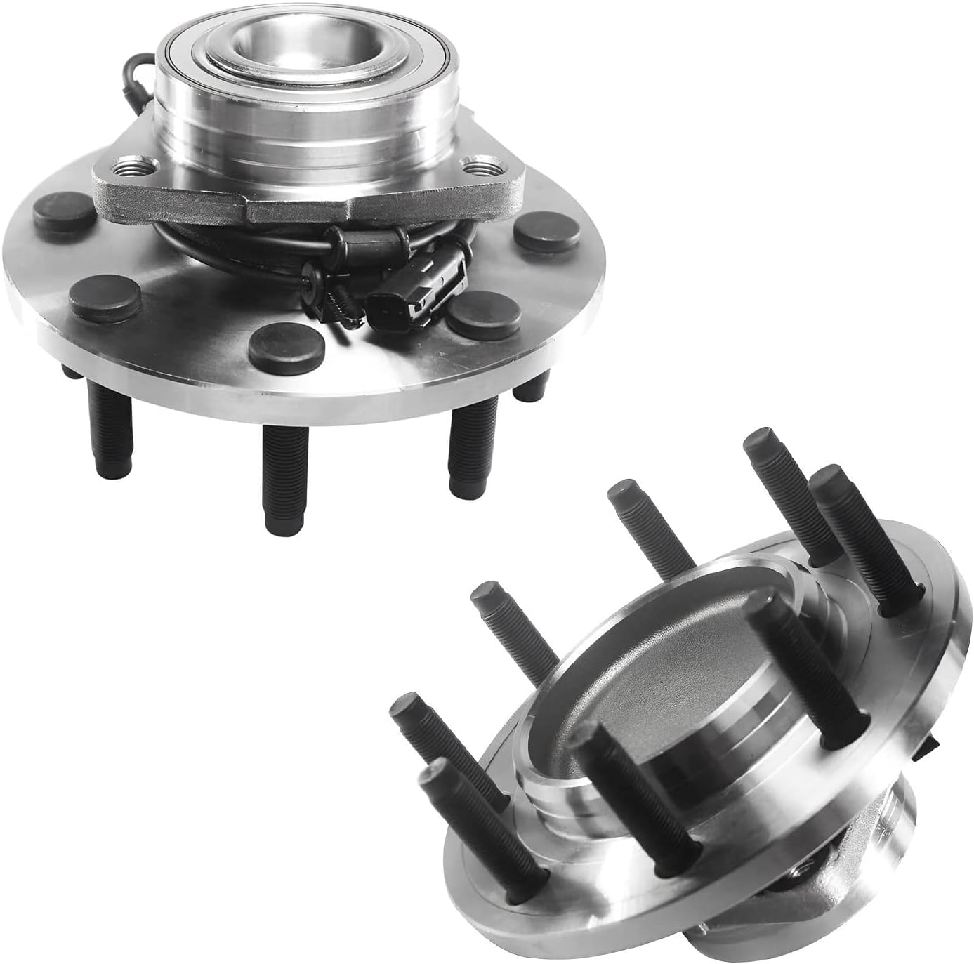 Detroit Axle - RWD Front Wheel Hubs Ball Joints Kit for Dodge Ram 1500 2500 3500 — image 4