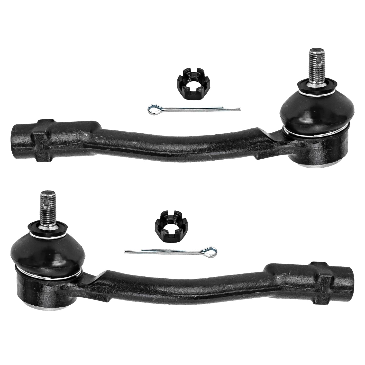 Detroit Axle - Front Wheel Bearings Tie Rods Ball Joints for 2010-2011 Kia Soul — image 6