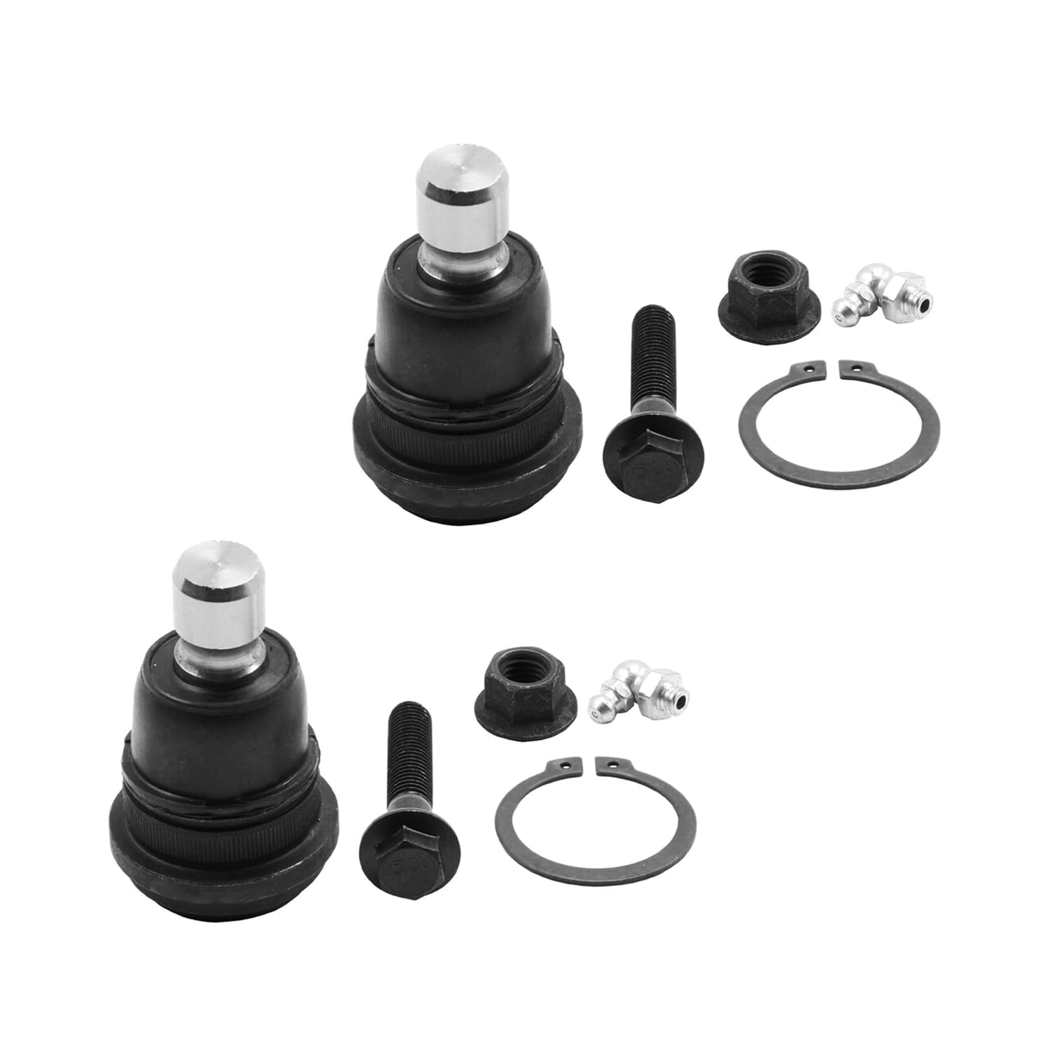 Detroit Axle - Front Wheel Bearings Tie Rods Ball Joints for 2010-2011 Kia Soul — image 7