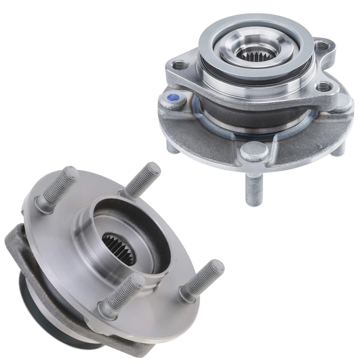 Detroit Axle - Front Wheel Hub and Bearings Tie Rods for 2007-2012 Nissan Versa — image 4