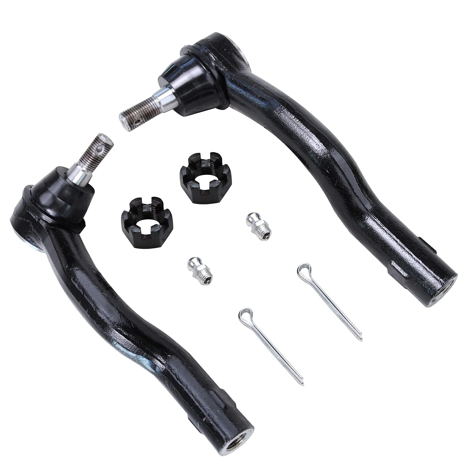 Detroit Axle - Front Wheel Hub Bearings Tie Rods for Infiniti QX56 Nissan Armada — image 6