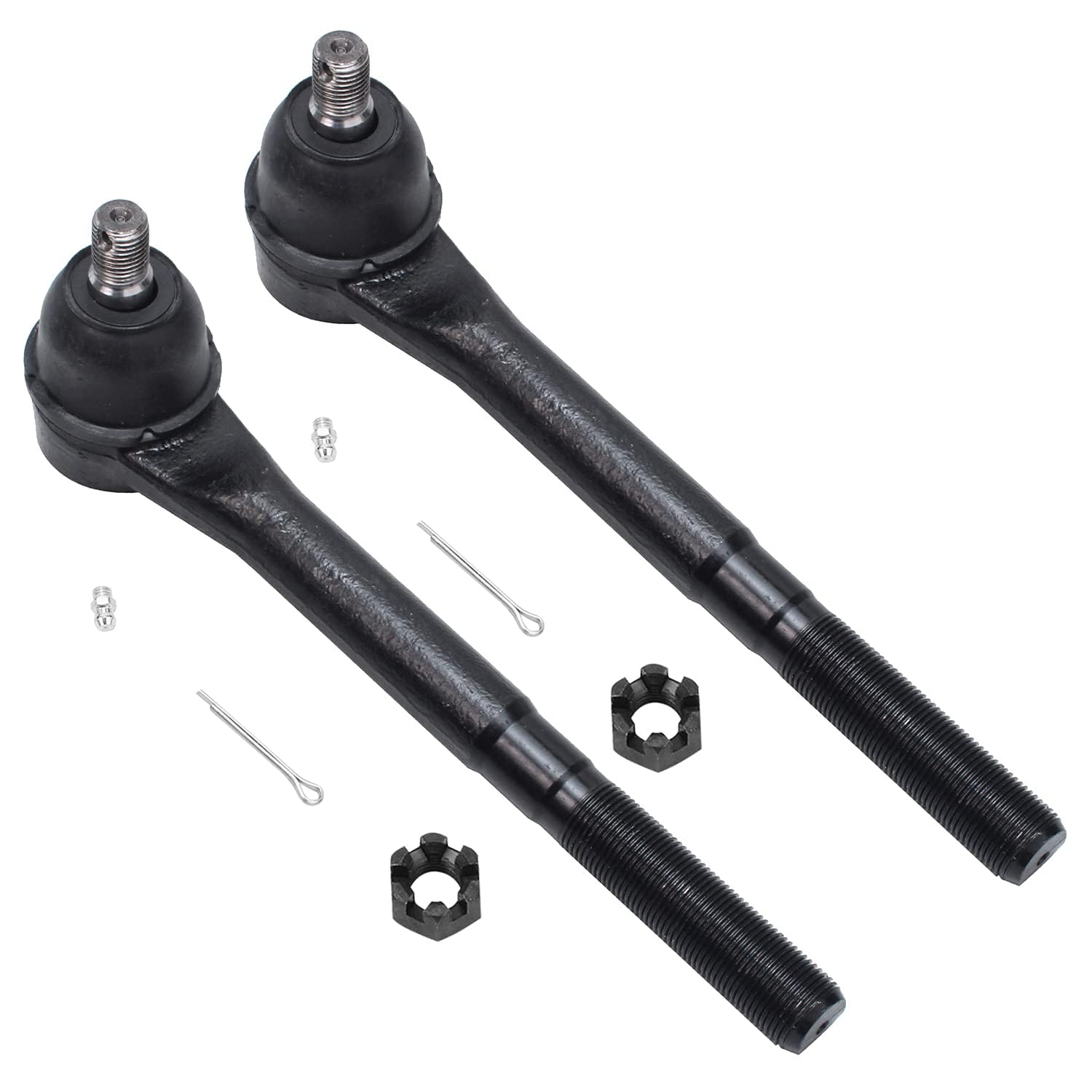 Detroit Axle - Front Wheel Hub Bearings Tie Rods for 1998-1999 Dodge Ram 3500 — image 5