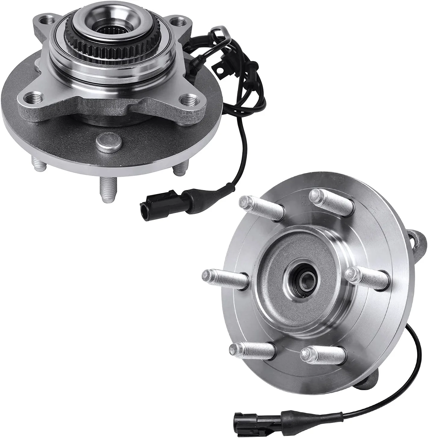Detroit Axle - Front Disc Rotors Ceramic Brake Pads for Ford F-150 Mark Lt 4WD — image 6