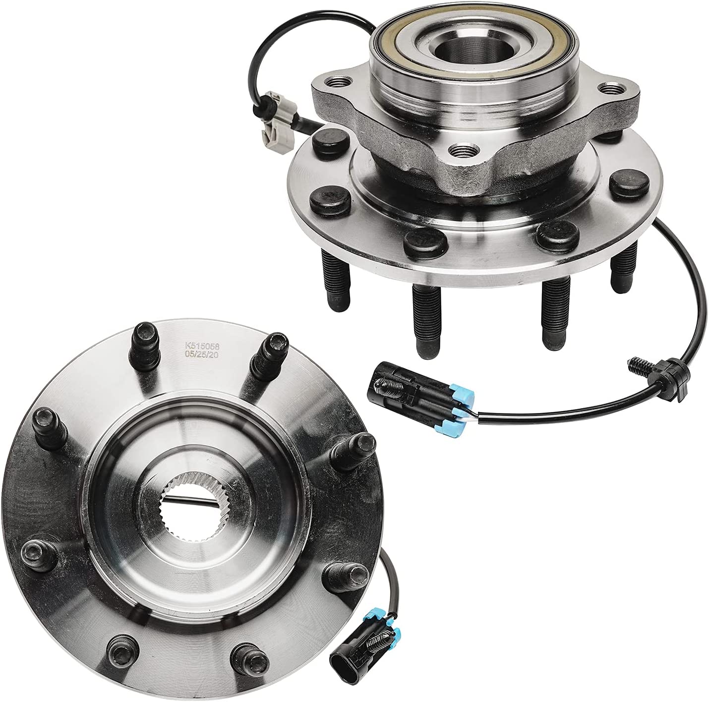 Detroit Axle - 4WD Front Brake Hubs Kit for 2001-04 Silverado Sierra 2500HD 3500 — image 4