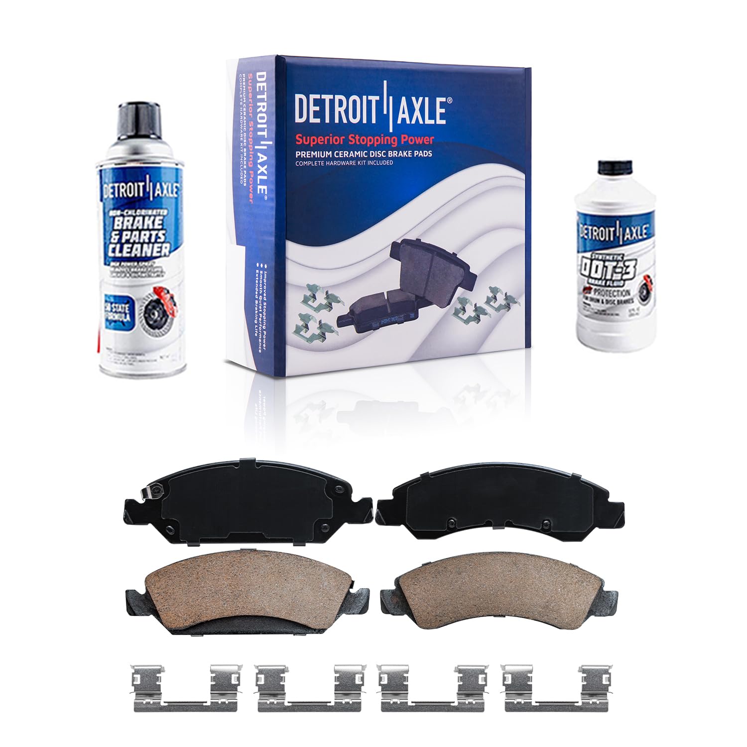 Detroit Axle - Front Brake Kit Hub for Avalanche Suburban Silverado Tahoe Yukonc — image 5