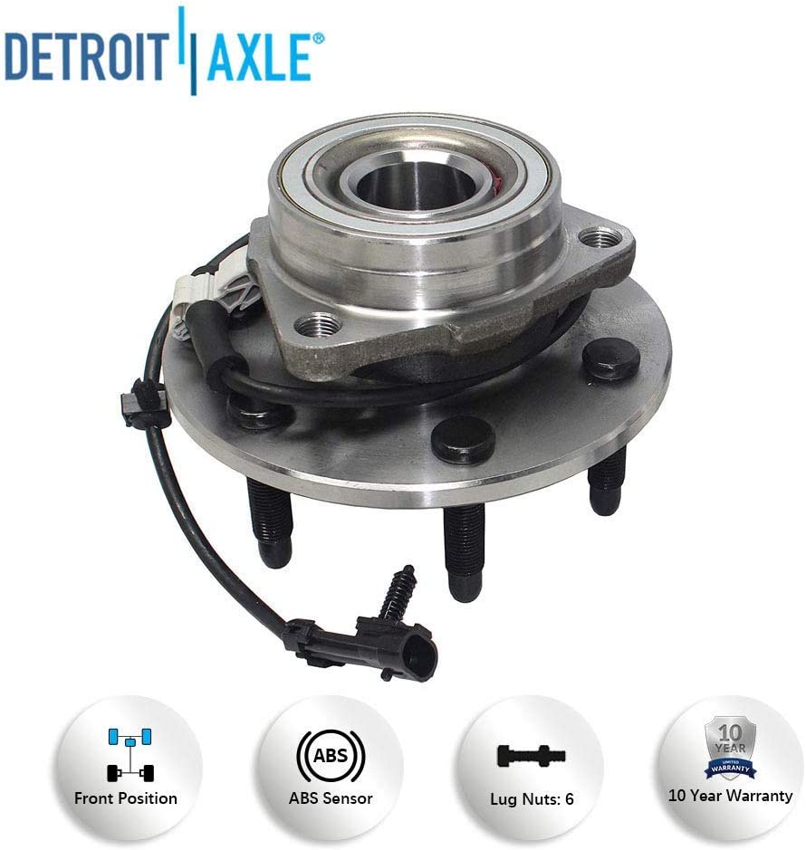 Detroit Axle - 4WD Front Wheel Hubs Kit for Sierra Avalanche Silverado 1500 — image 8