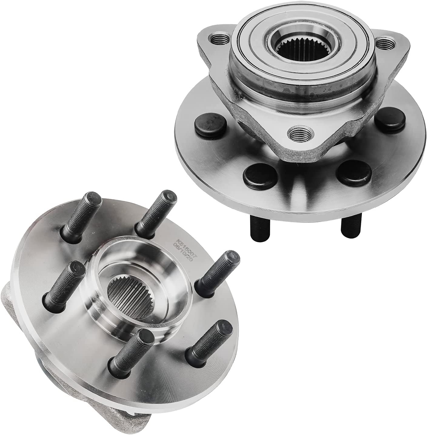 Detroit Axle - Front Wheel Hub Bearings Ball Joints Kit for Dodge Dakota Durango — image 4