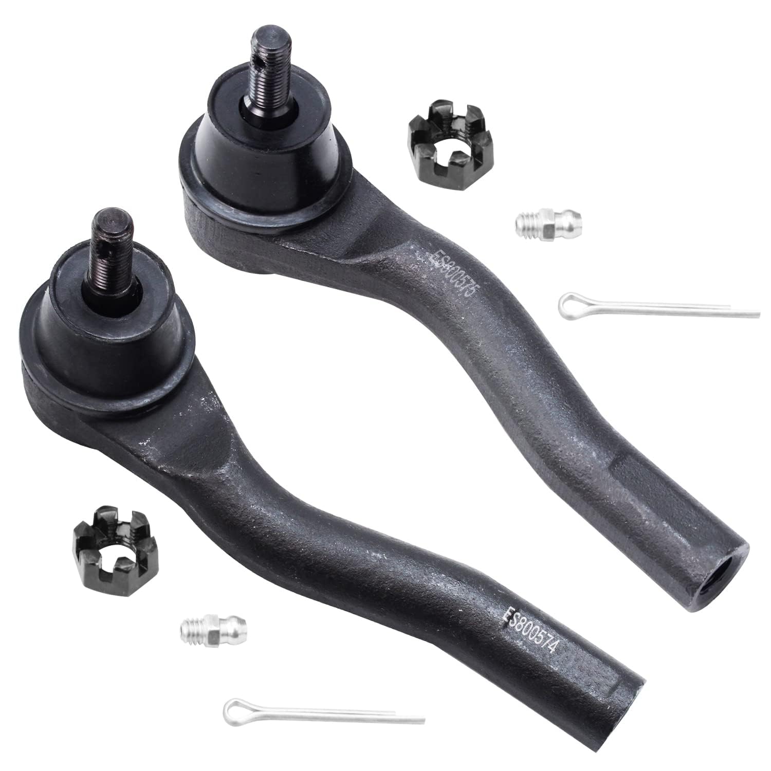 Detroit Axle - Front Wheel Hubs Tie Rods Kit for 2007 2008-2012 Nissan Sentra — image 6