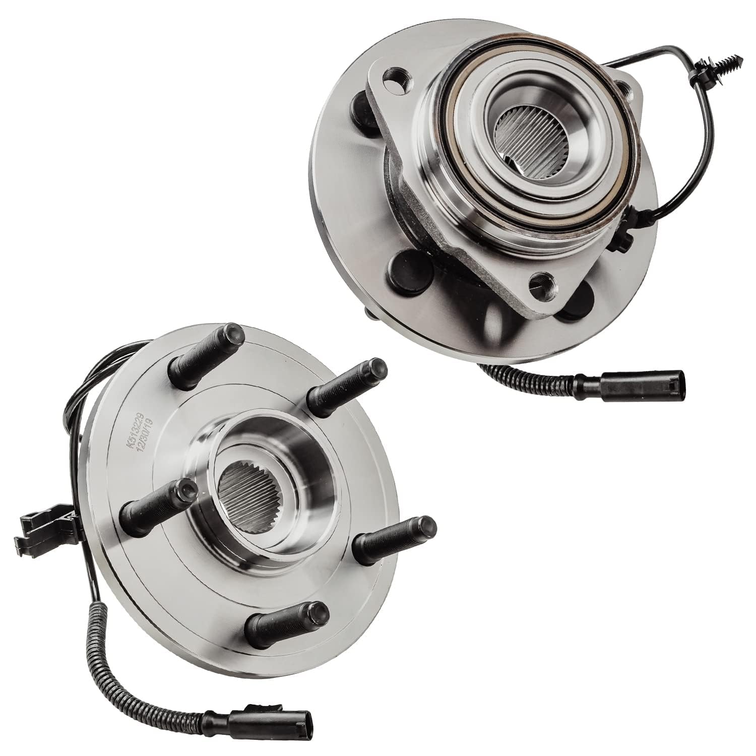 Detroit Axle - Front Wheel Hubs Tie Rods Kit for Dodge Dakota Mitsubishi Raider — image 4