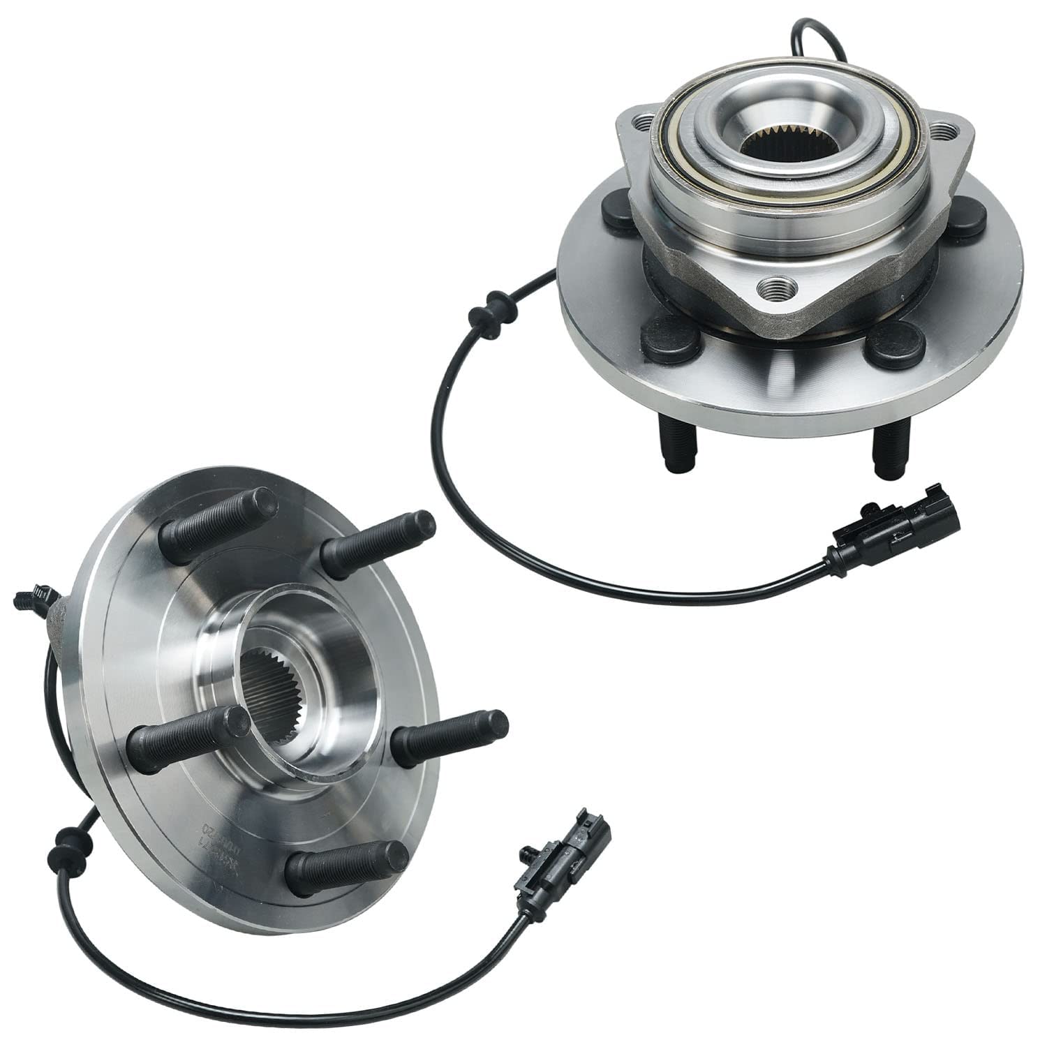 Detroit Axle - Front Wheel Hubs Lower Ball Joints Kit for 2006-09 Dodge Durango — image 4
