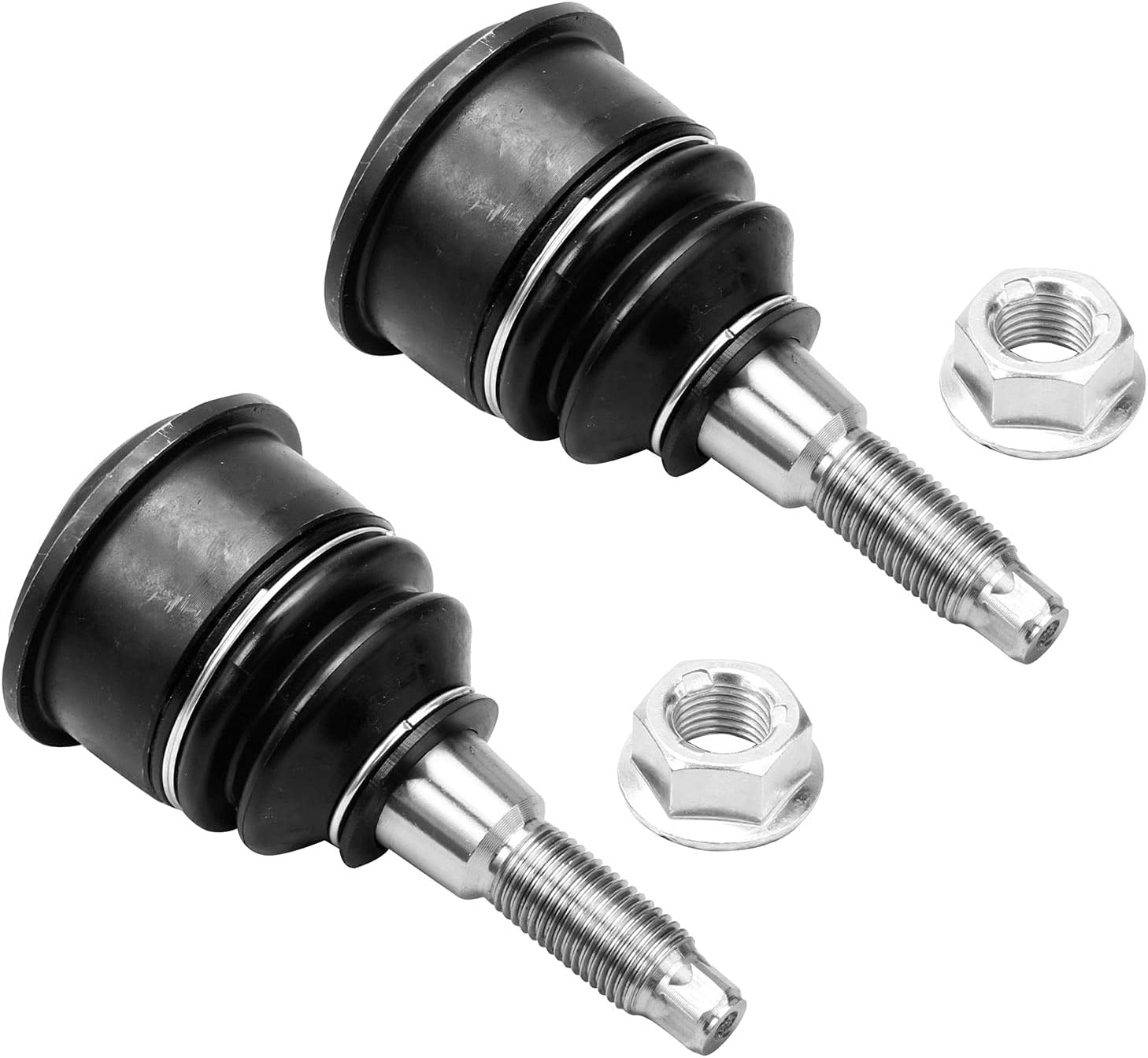 Detroit Axle - Front Wheel Hub Bearings Tie Rods Kit for 2002-2004 Jeep Liberty — image 5