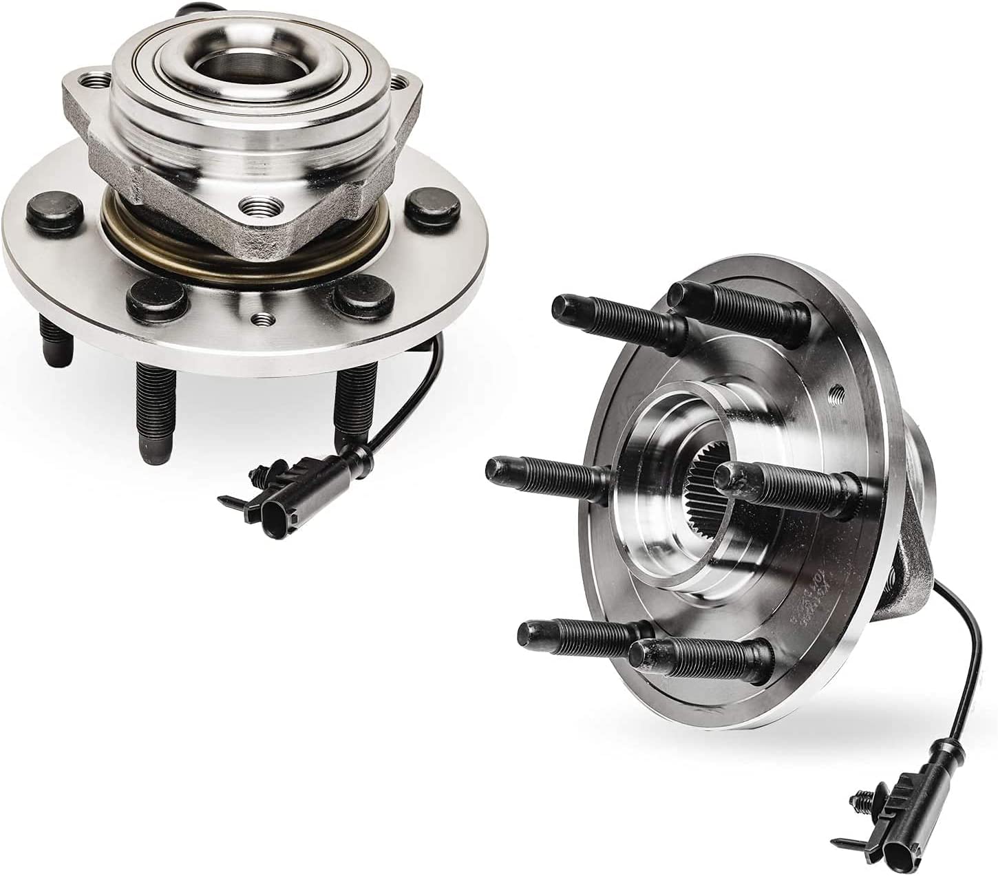 Detroit Axle - Front Wheel Hubs Lower Ball Joints Tie Rods for Silverado 1500 — image 4