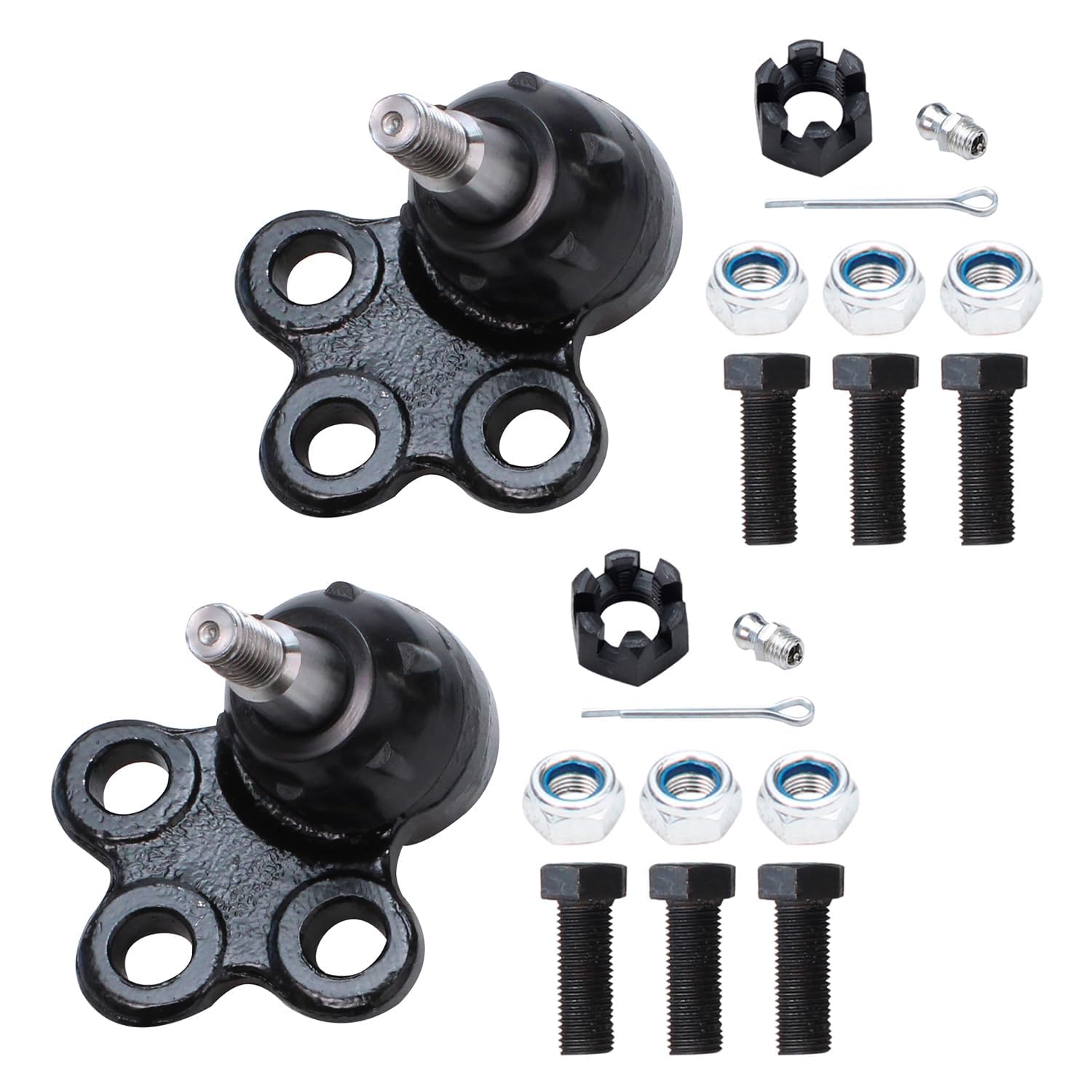 Detroit Axle - Front Wheel Hub Bearings Outer Tie Rods Kit for Chevy Equinox — image 7