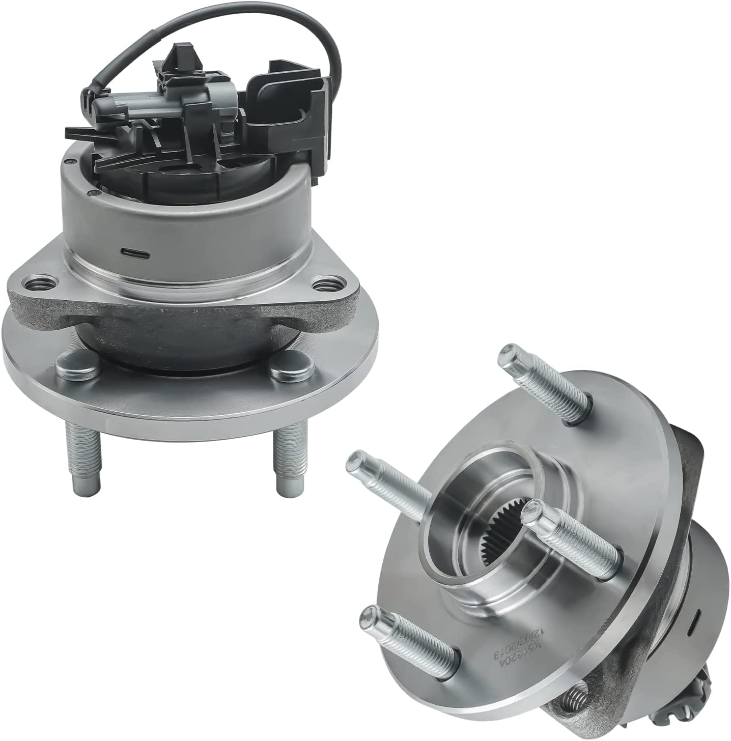 Detroit Axle - Front Wheel Hubs Tie Rods Kit for Pontiac Pursuit G5 Saturn Ion — image 4