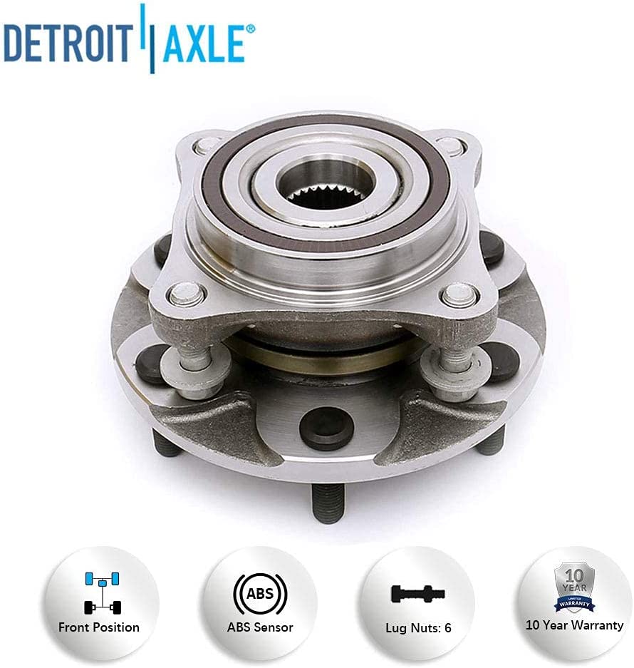Detroit Axle - Front Wheel Hubs for Lexus 4Runner FJ Cruiser Tacoma GX460 GX470 — image 10
