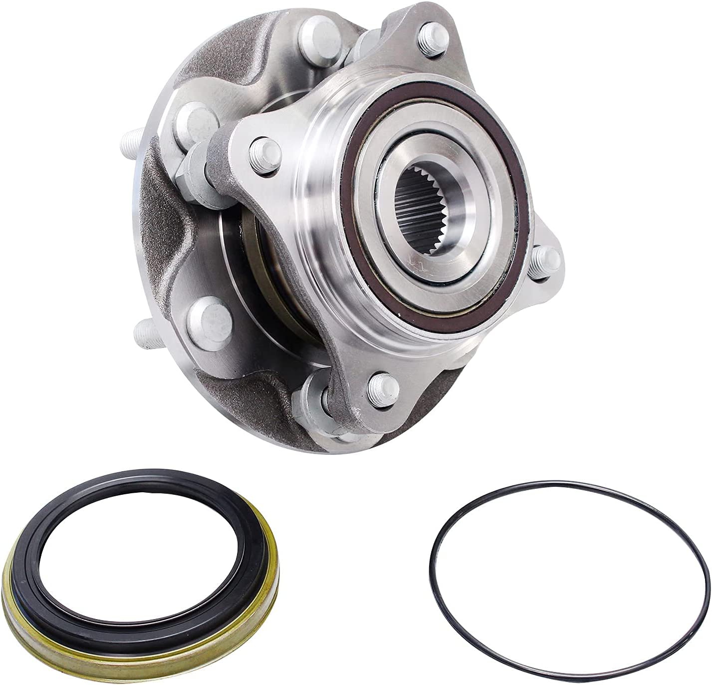 Detroit Axle - Front Wheel Hubs for Lexus 4Runner FJ Cruiser Tacoma GX460 GX470 — image 4