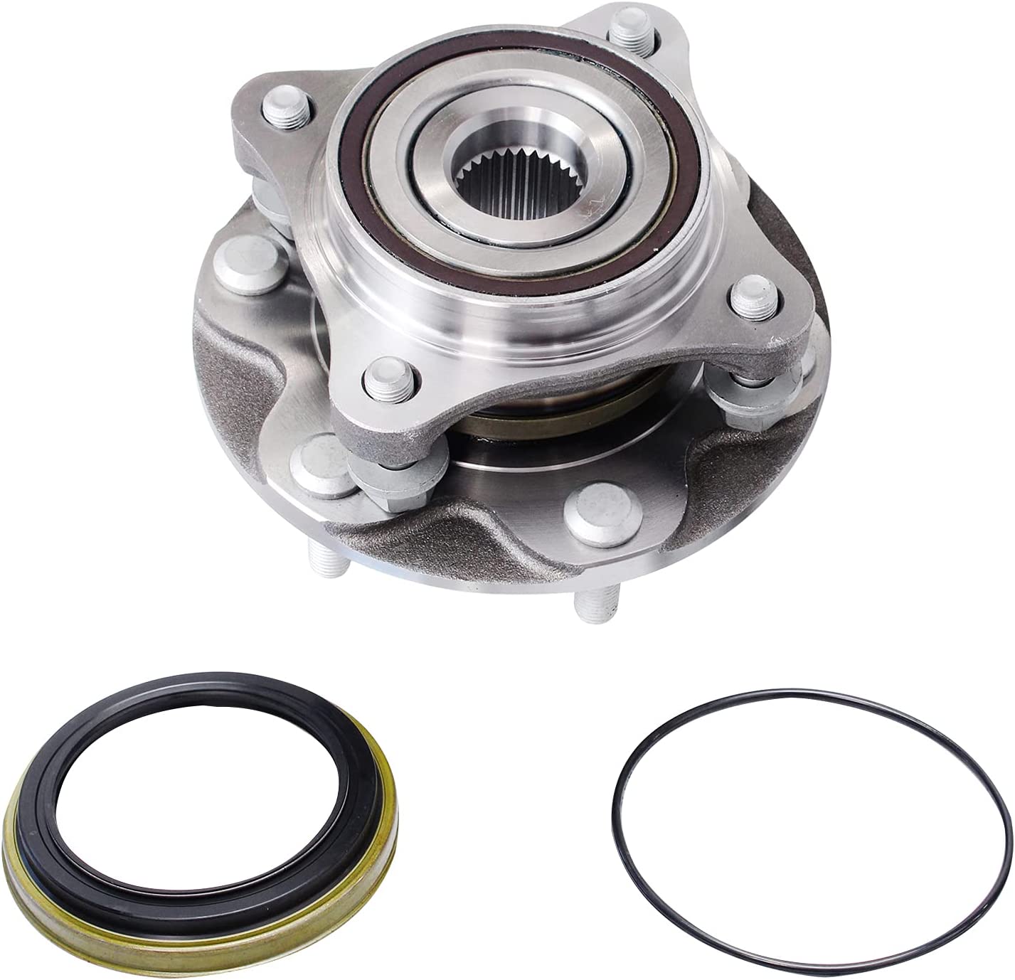 Detroit Axle - Front Wheel Hubs for Lexus 4Runner FJ Cruiser Tacoma GX460 GX470 — image 8