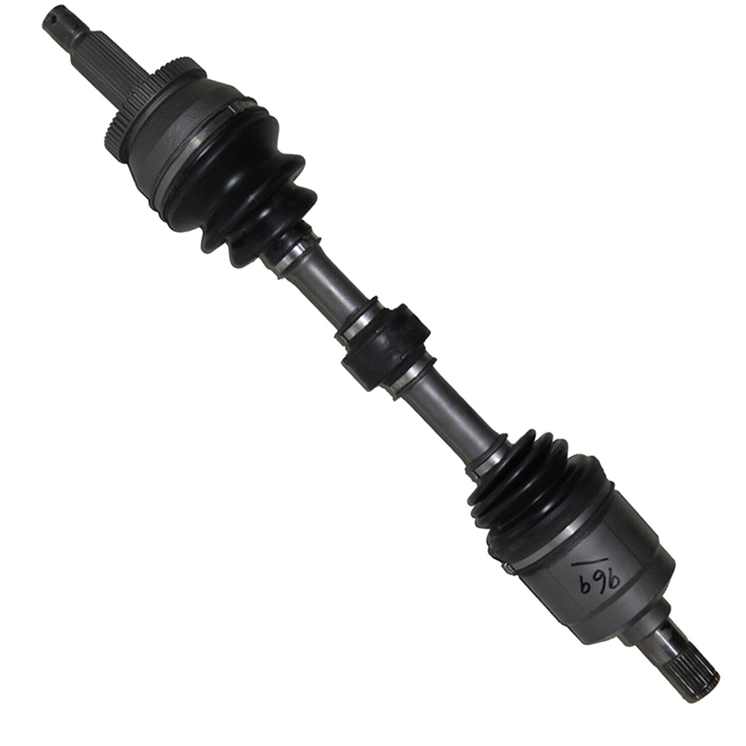Detroit Axle - Front Left CV Axle Shaft Assembly for 2007-2009 Hyundai Santa Fe