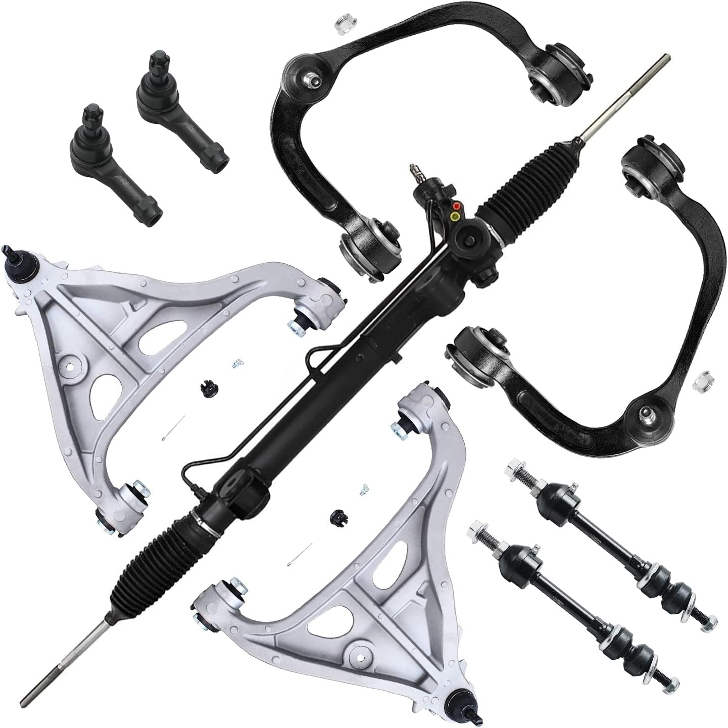 Complete Power Steering Rack And Pinion For Ford F-150 2004-2008 2WD (Includes Tie Rods & Filter)