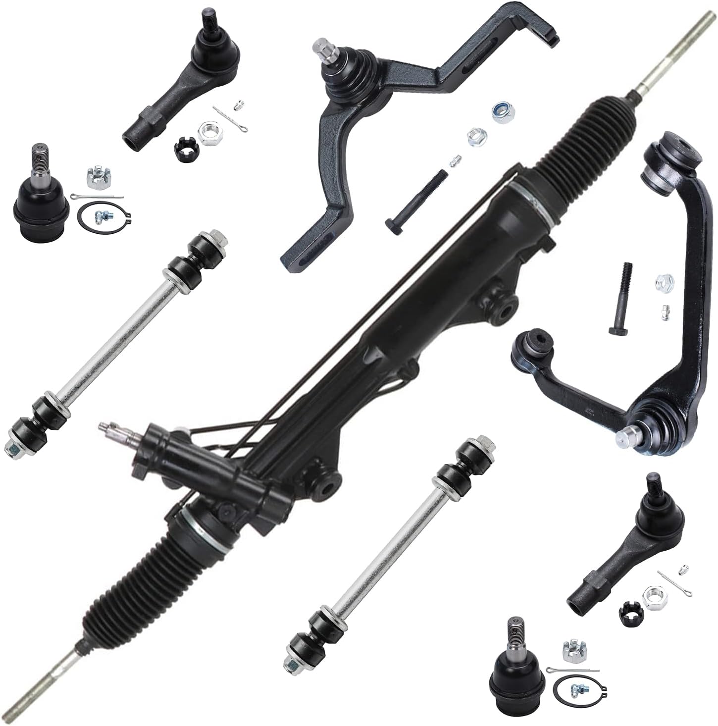 Detroit Axle - Front Rack Pinion Upper Control Arms for Explorer Ranger B2500