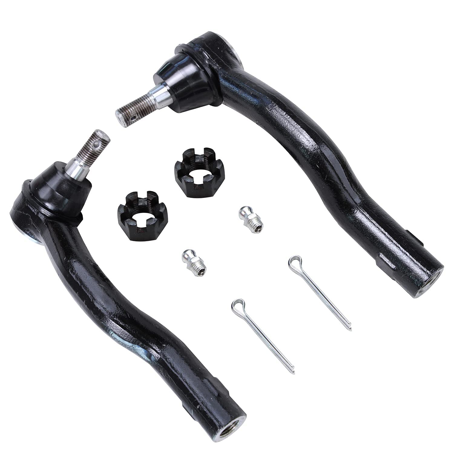 Detroit Axle - Front Rack and Pinion Outer Tie Rods for QX56 Pathfinder Armada — image 5